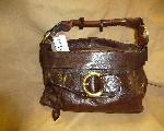 BORSA IN PELLE MARRONE
