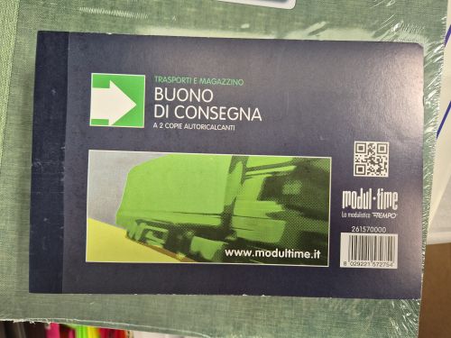  Buono di consegna 