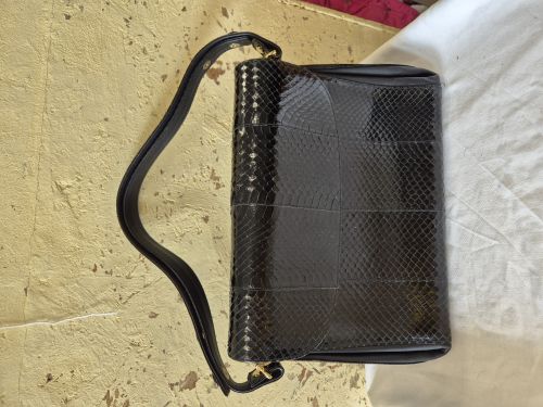  Borsa nera in rettile