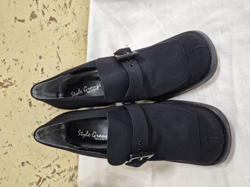  Scarpe nere stile grange n39