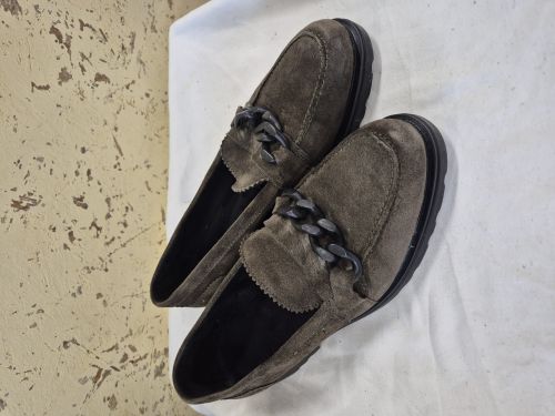  Scarpe scamosciate marroni n 40
