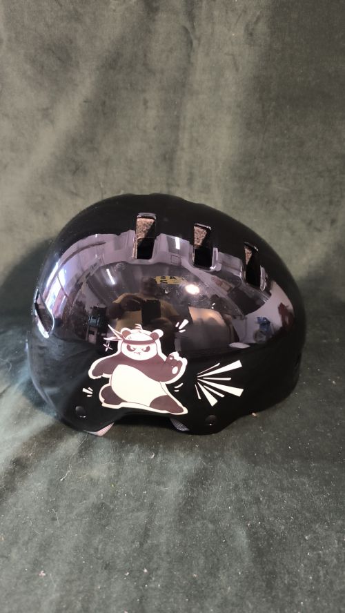 casco per bicicletta NERO