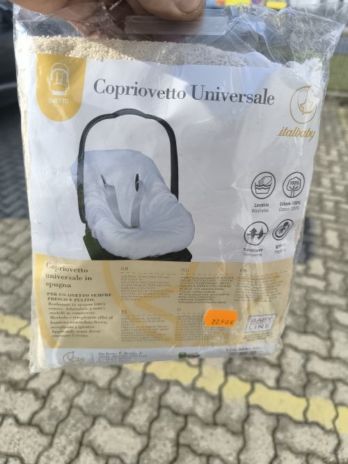  Telo Copertura per seggiolino ovetto 