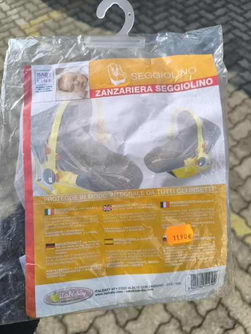  Zanzariera seggiolino 