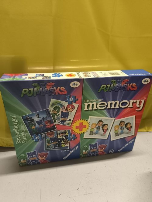  PJ masks puzzle più Memory