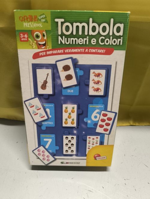 Gioco carotina Tombola