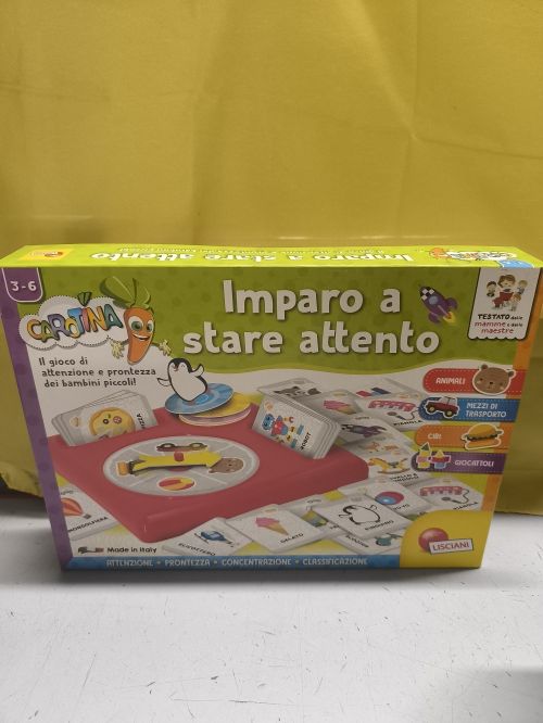  Gioco carotina imparo a stare attento