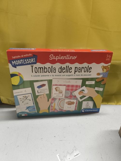 Sapientino tombola delle parole 