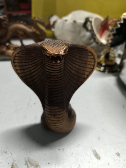 Cobra in legno