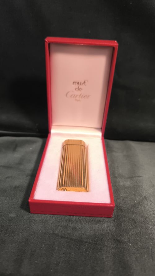 ACCENDINO CARTIER DORATO 10070 V