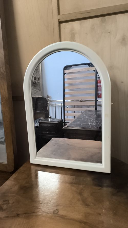  Specchio piccolo bianco da bagno