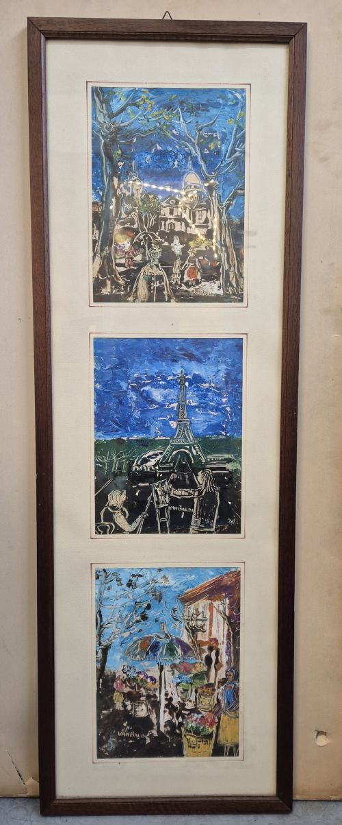  Quadro con 3 dip VAN BALDI