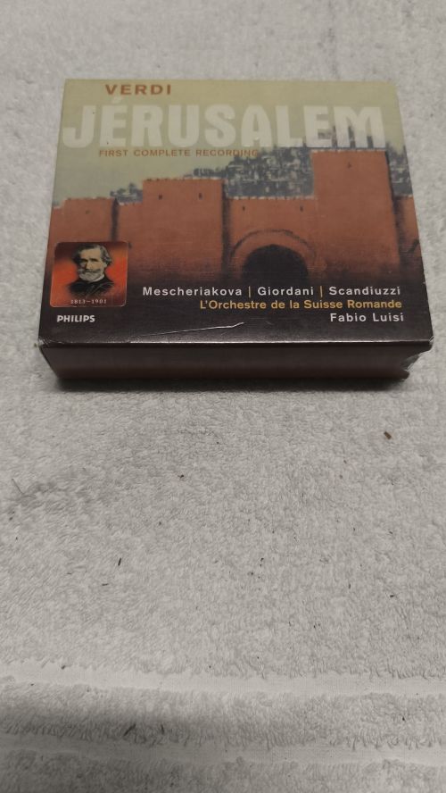  Cofanetto Verdi Gerusalemme
