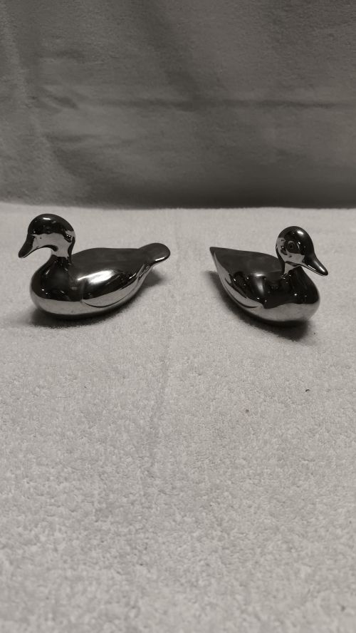  Opera in ceramica argentata