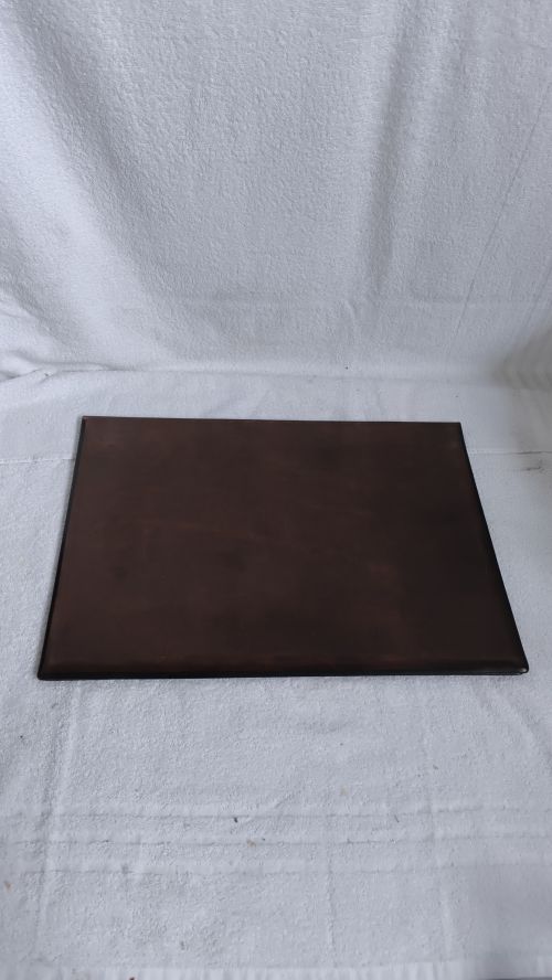  Sotto scrivania in pelle marrone