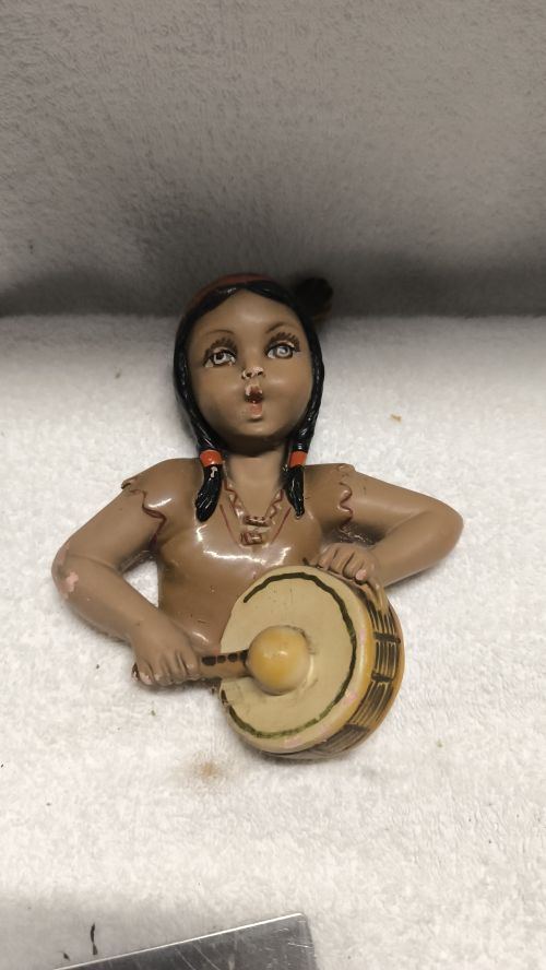  Indiano in gesso anni Quaranta
