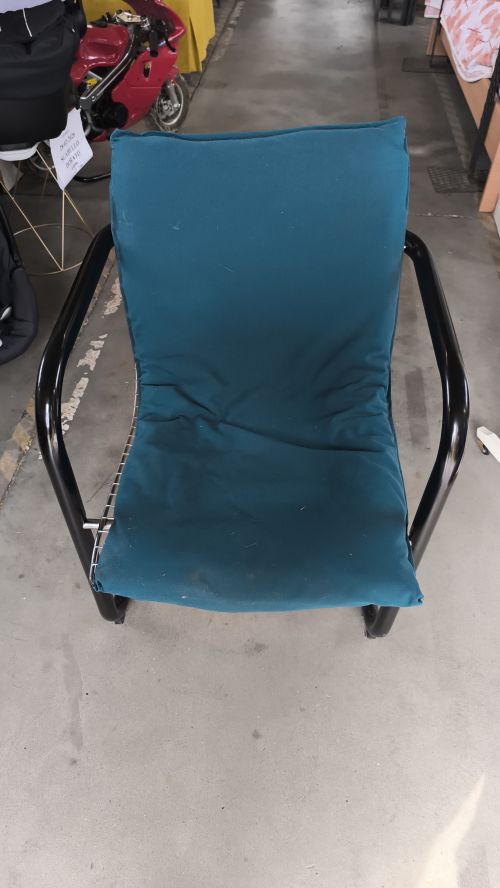 SEDIA DA UFFICIO VERDE E NERA