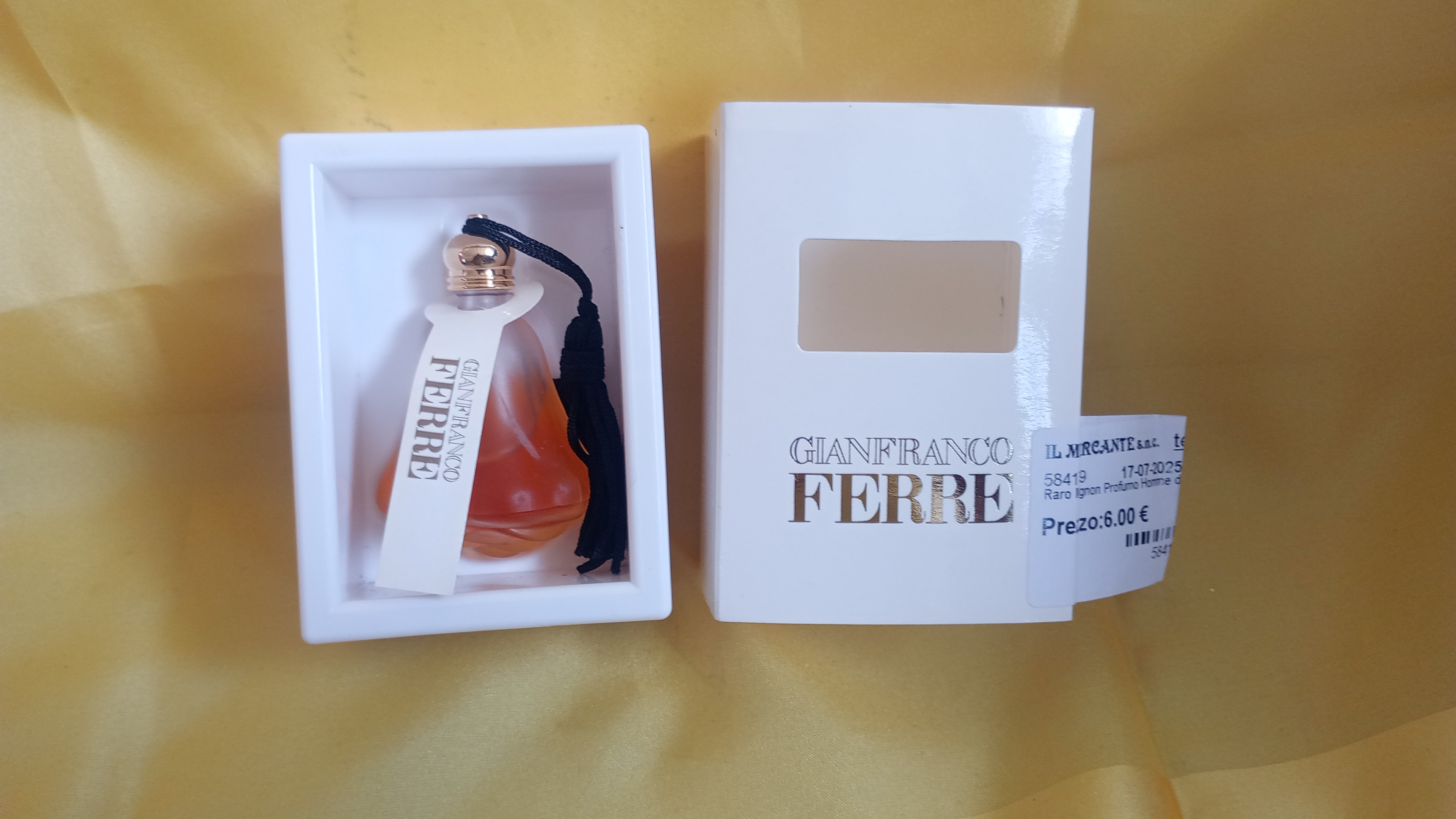 Raro Mignon Profumo Homme di Gianfranco Ferrè EdT 1986