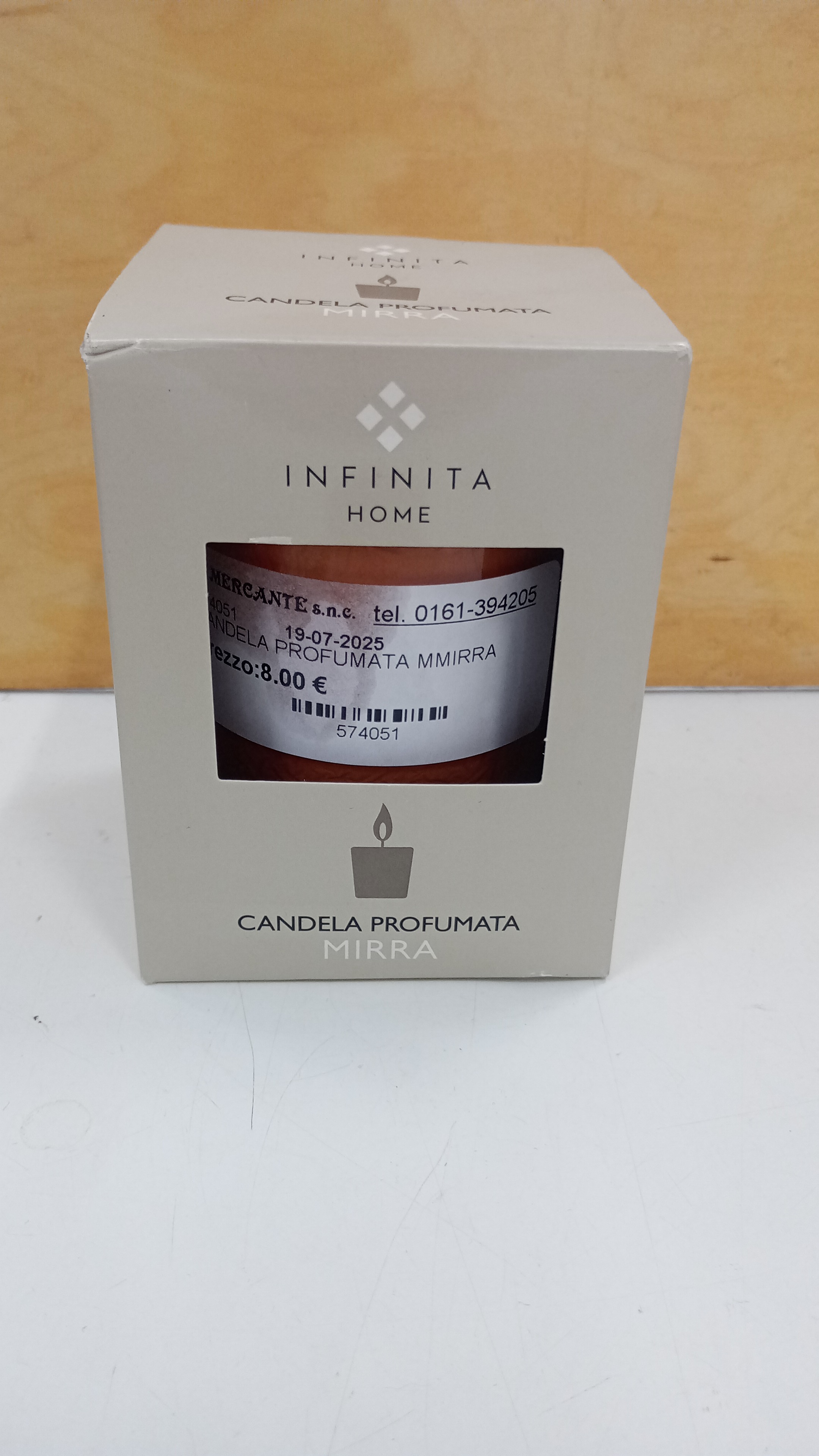 CANDELA PROFUMATA MMIRRA 