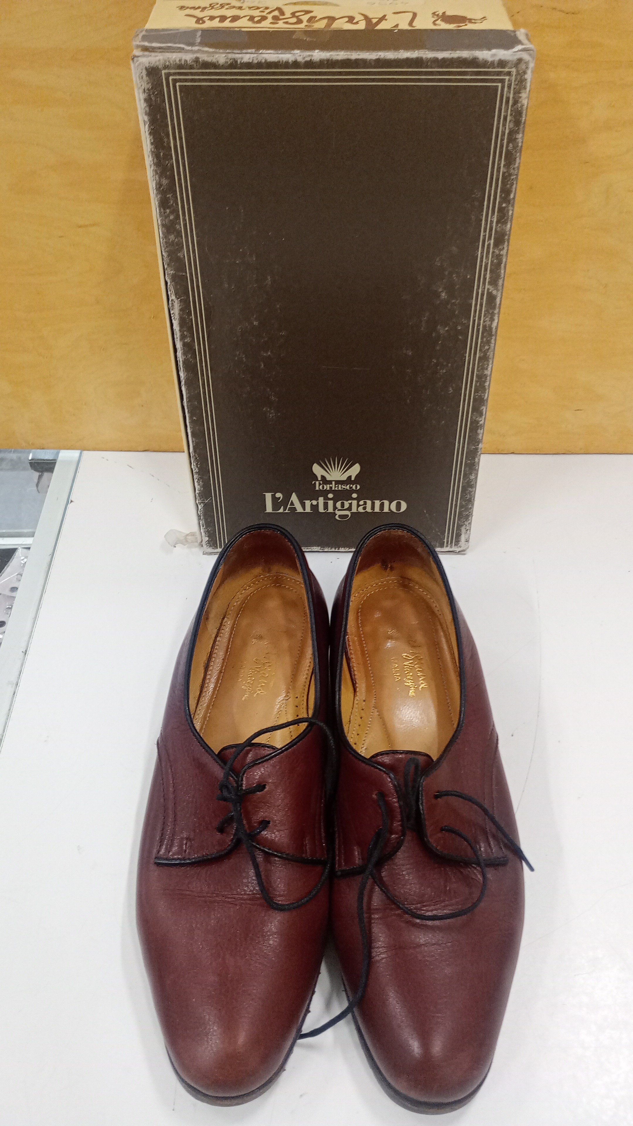 Scarpe marroni l&lsquo;artigiana 36