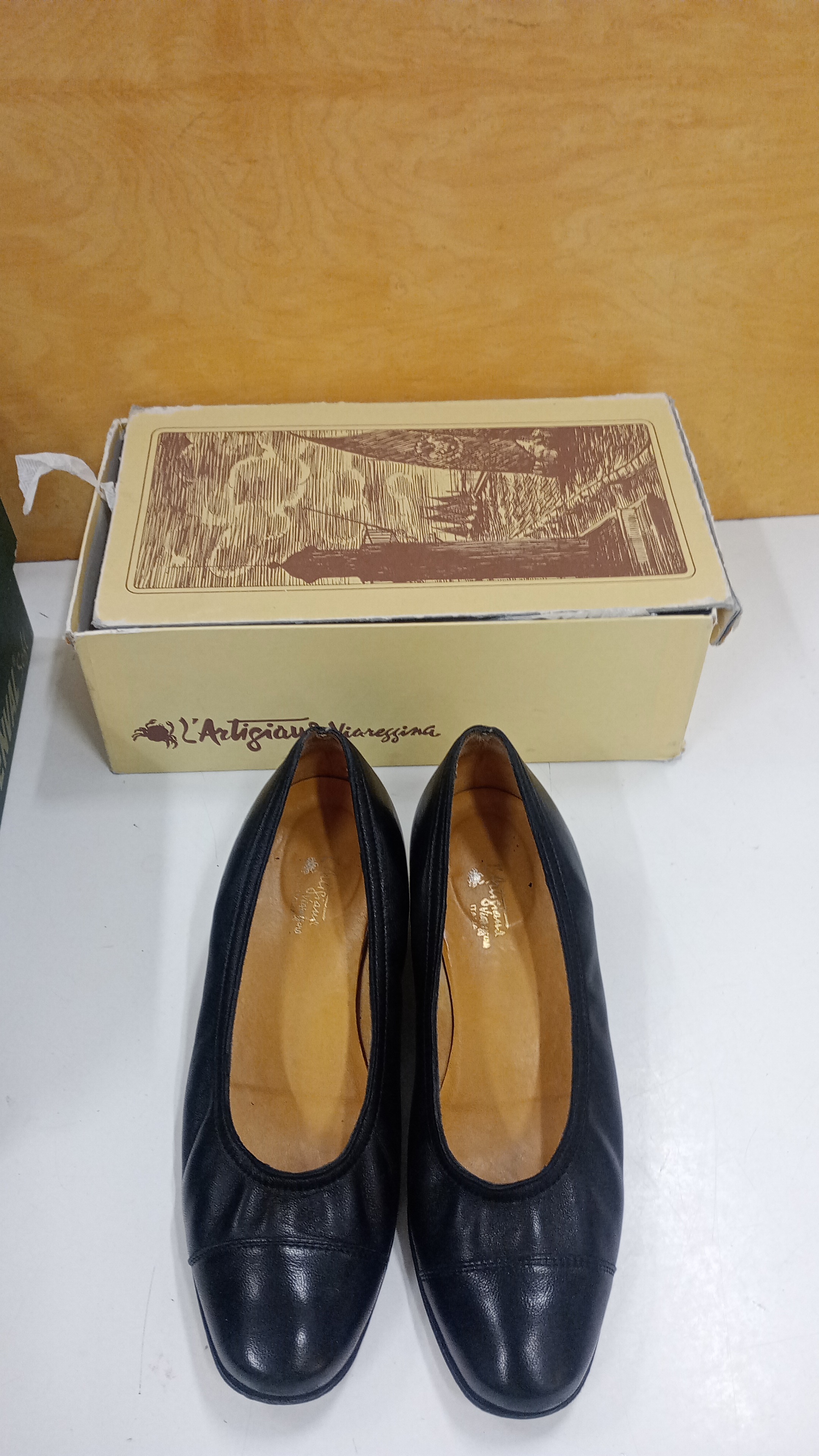  Scarpe blu l&lsquo;artigiana 36
