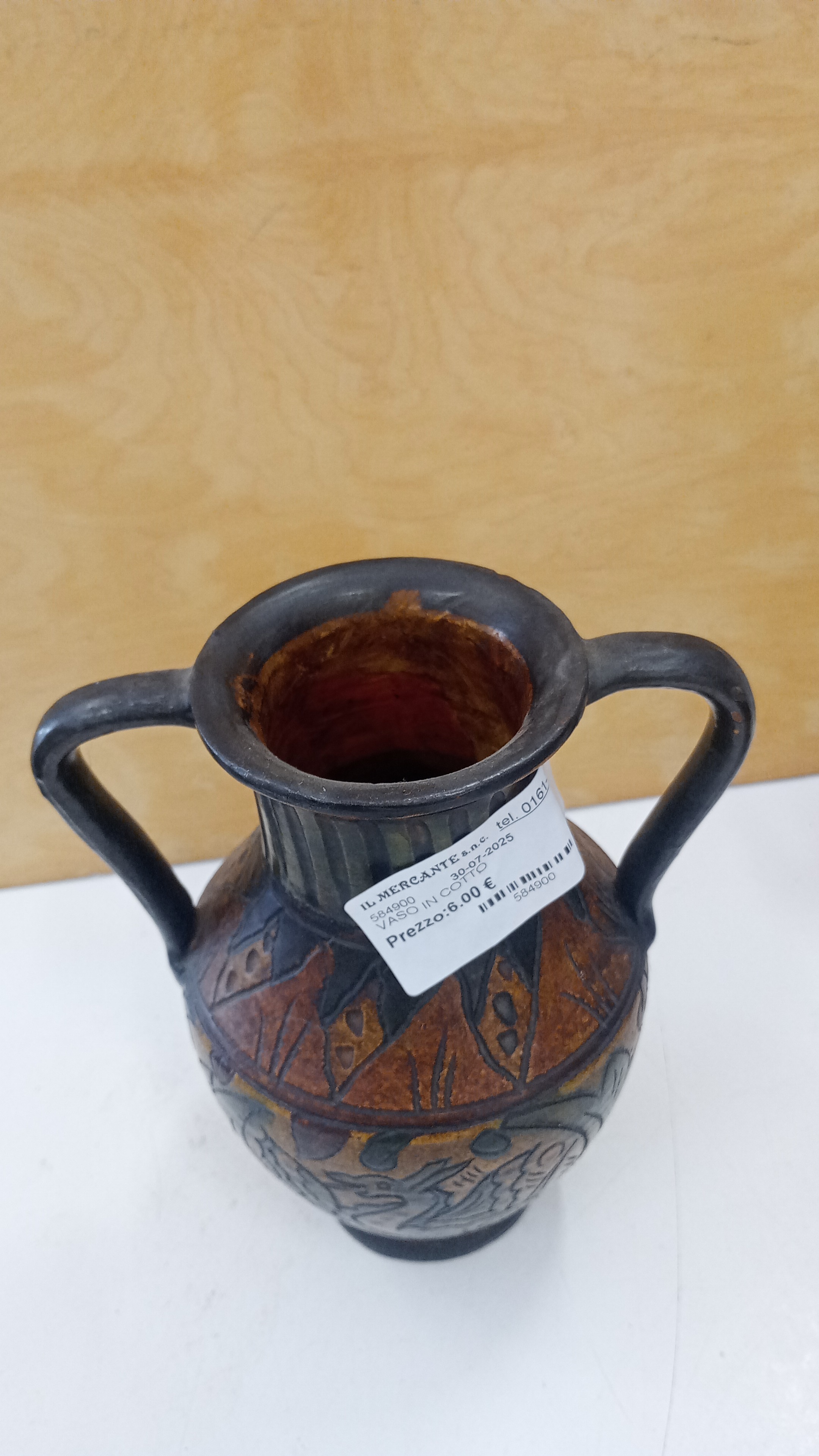 VASO IN COTTO