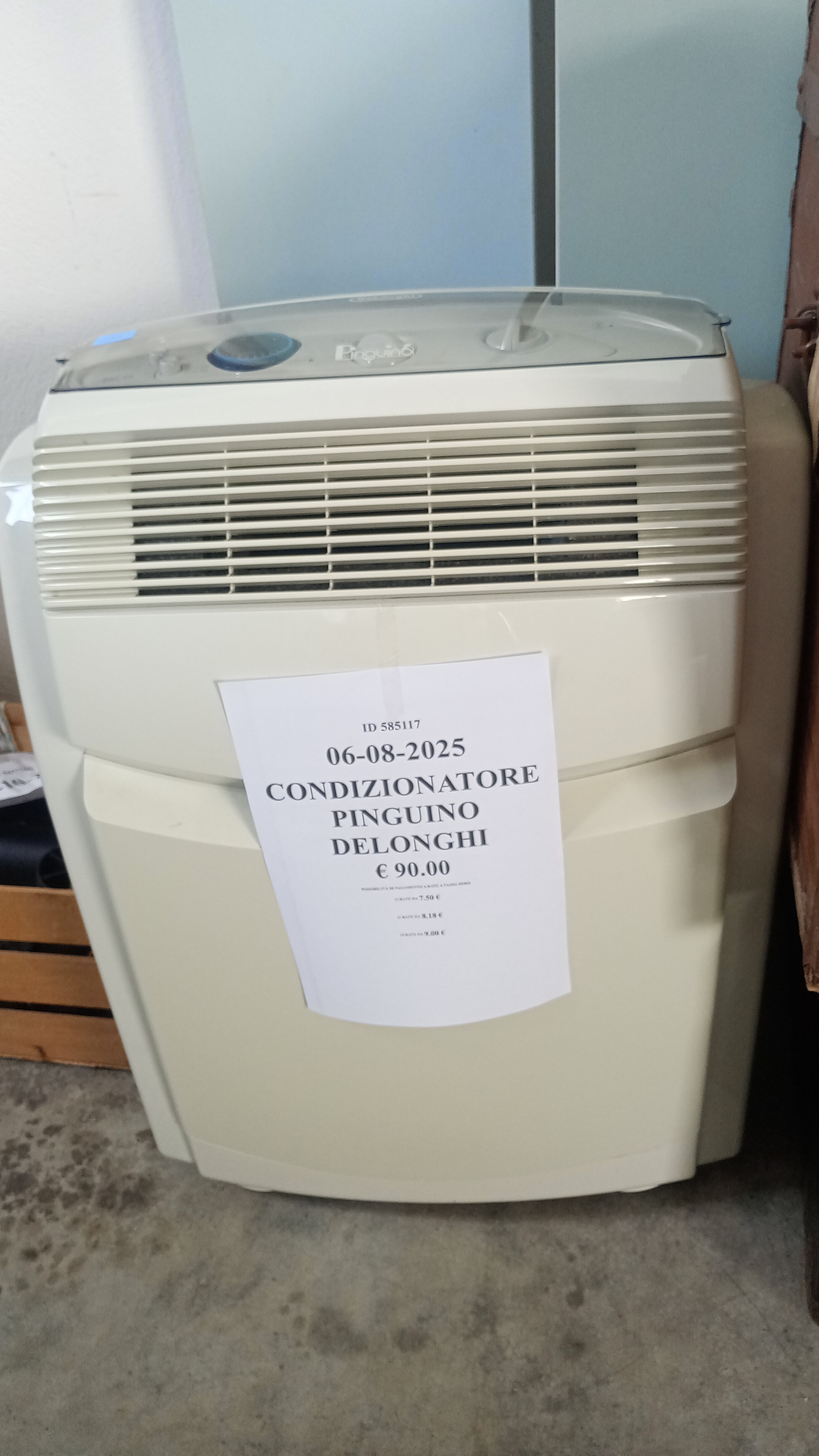 CONDIZIONATORE PINGUINO DELONGHI