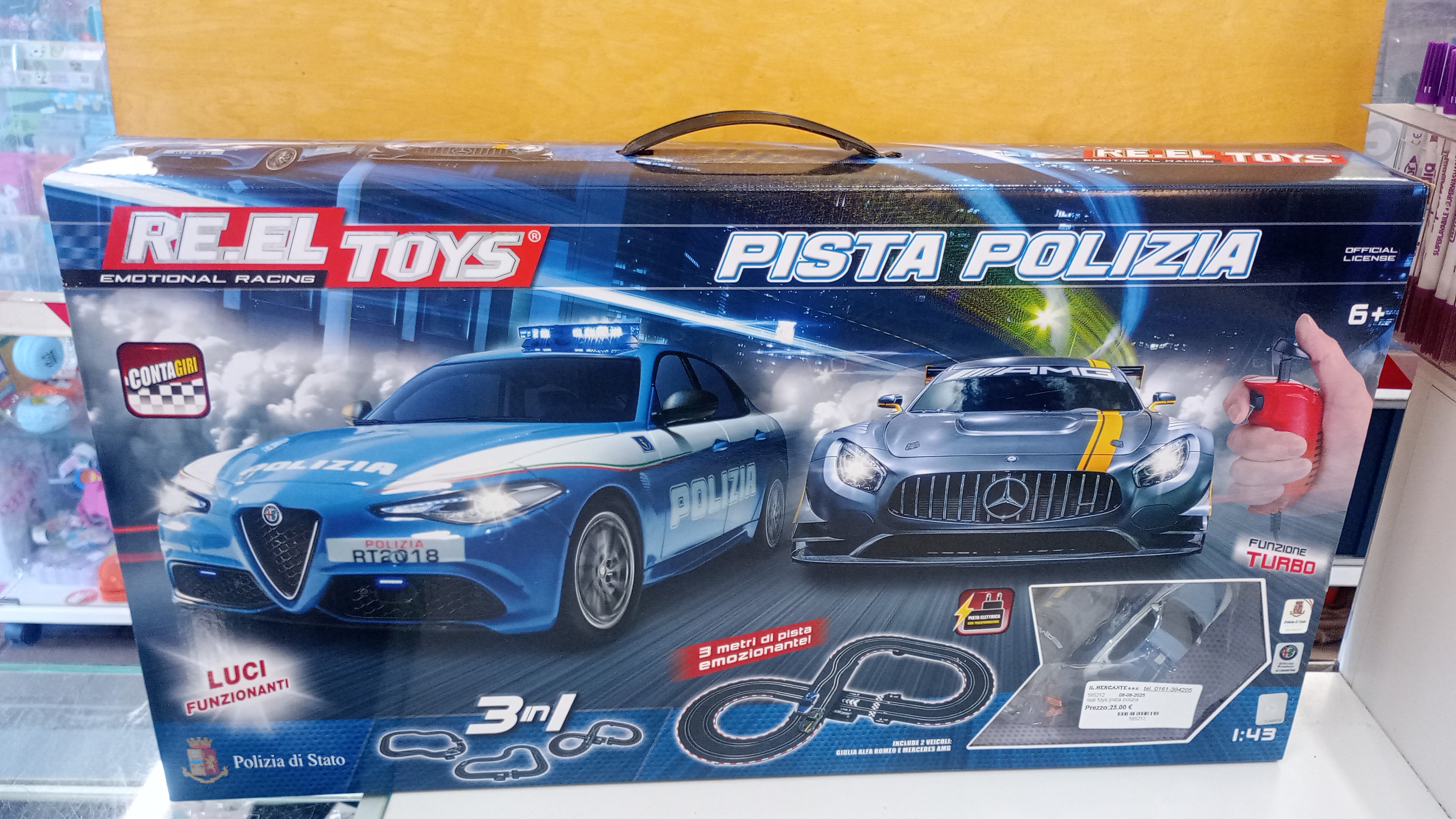 real toys pista polizia