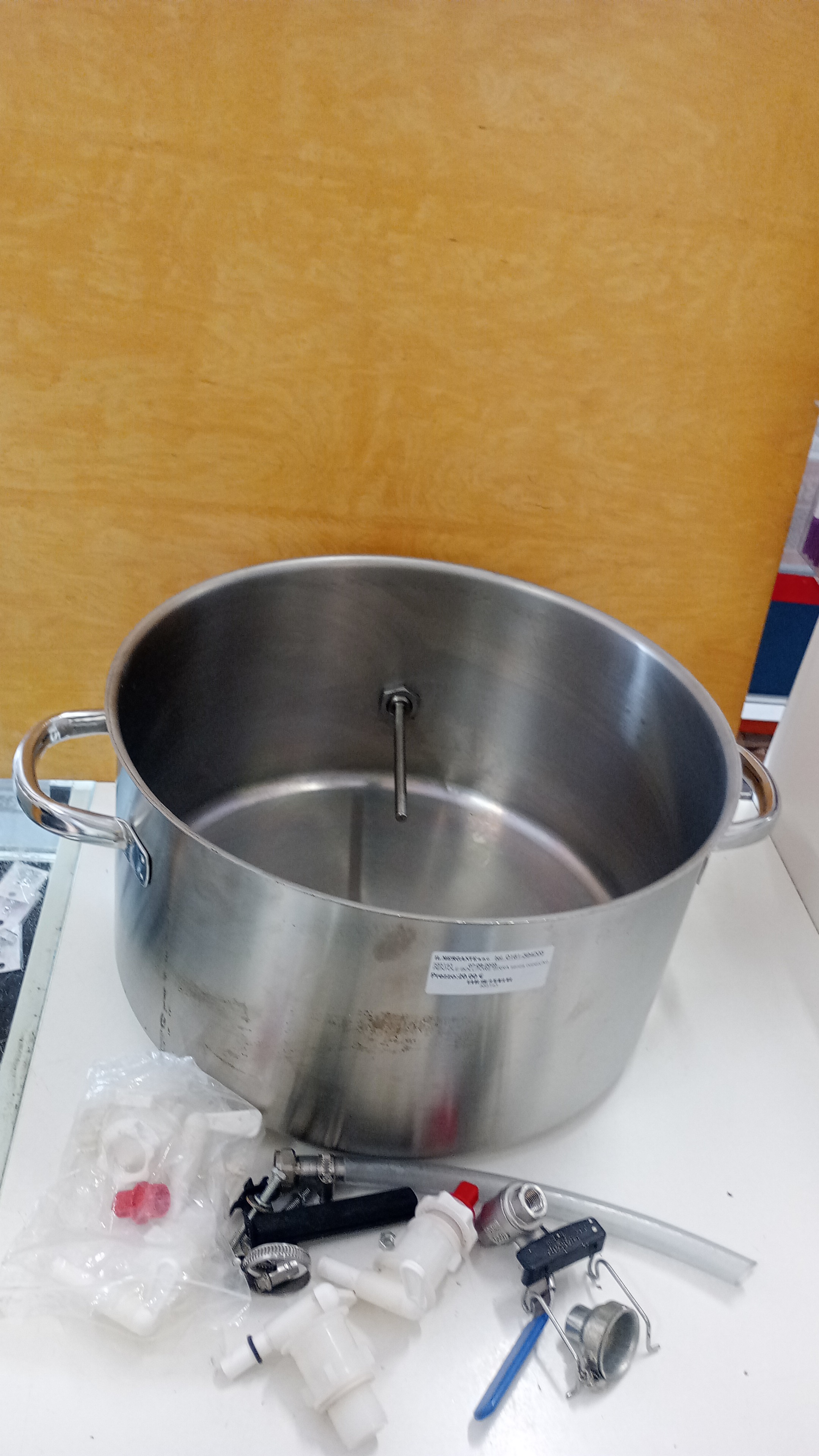 PENTOLE BOLLITORE BIRRA senza coperchio