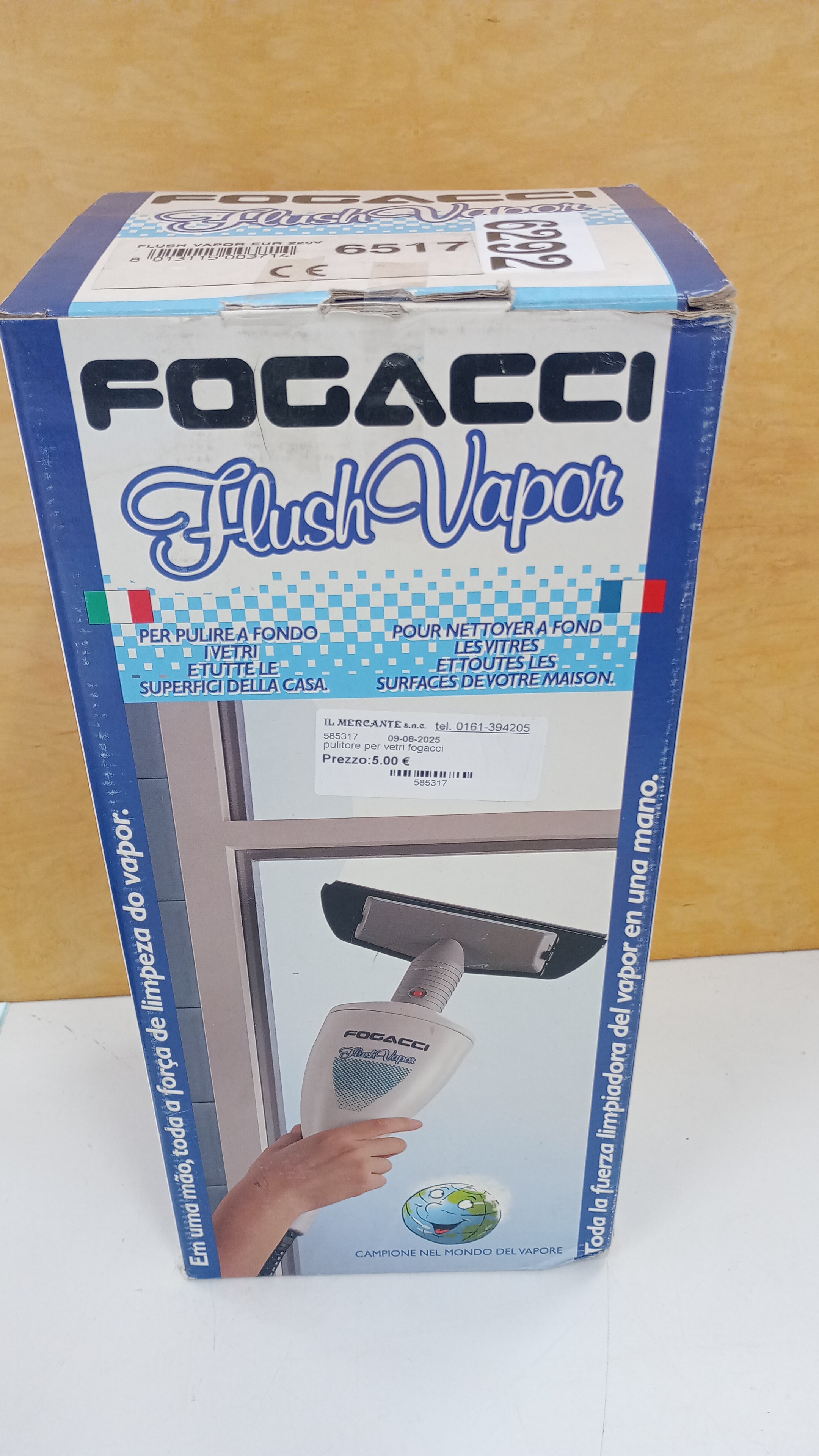 pulitore per vetri fogacci