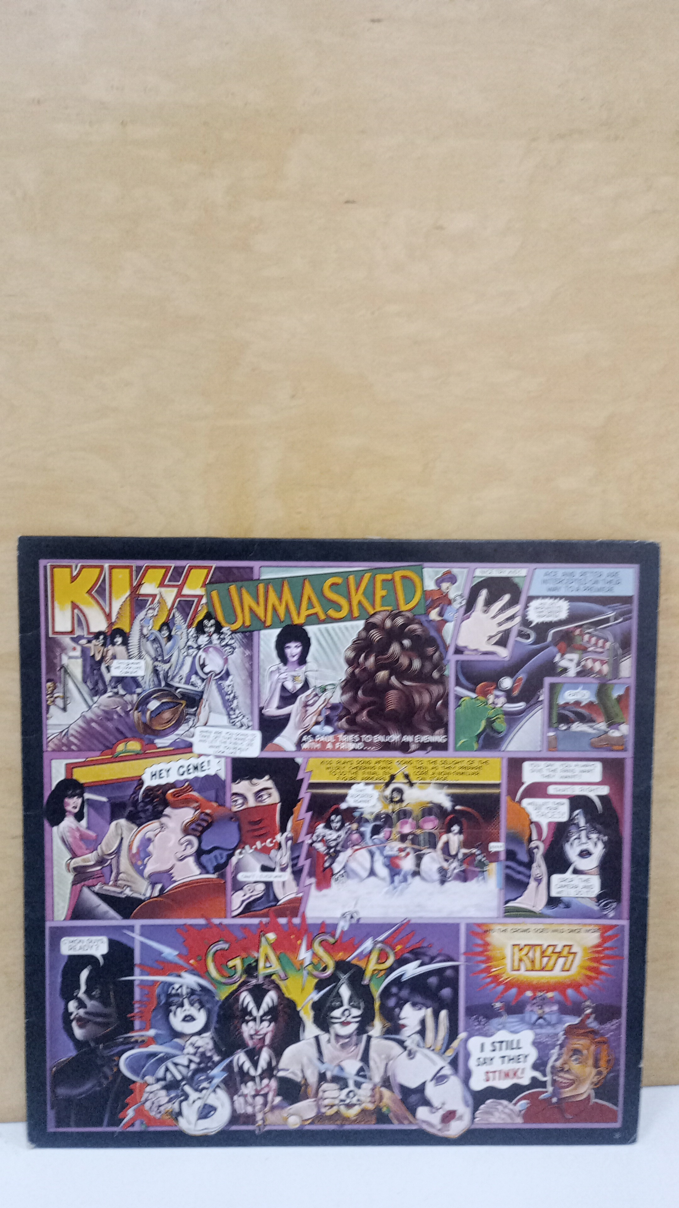 kiss unmasked (1980 )lp 33 giri