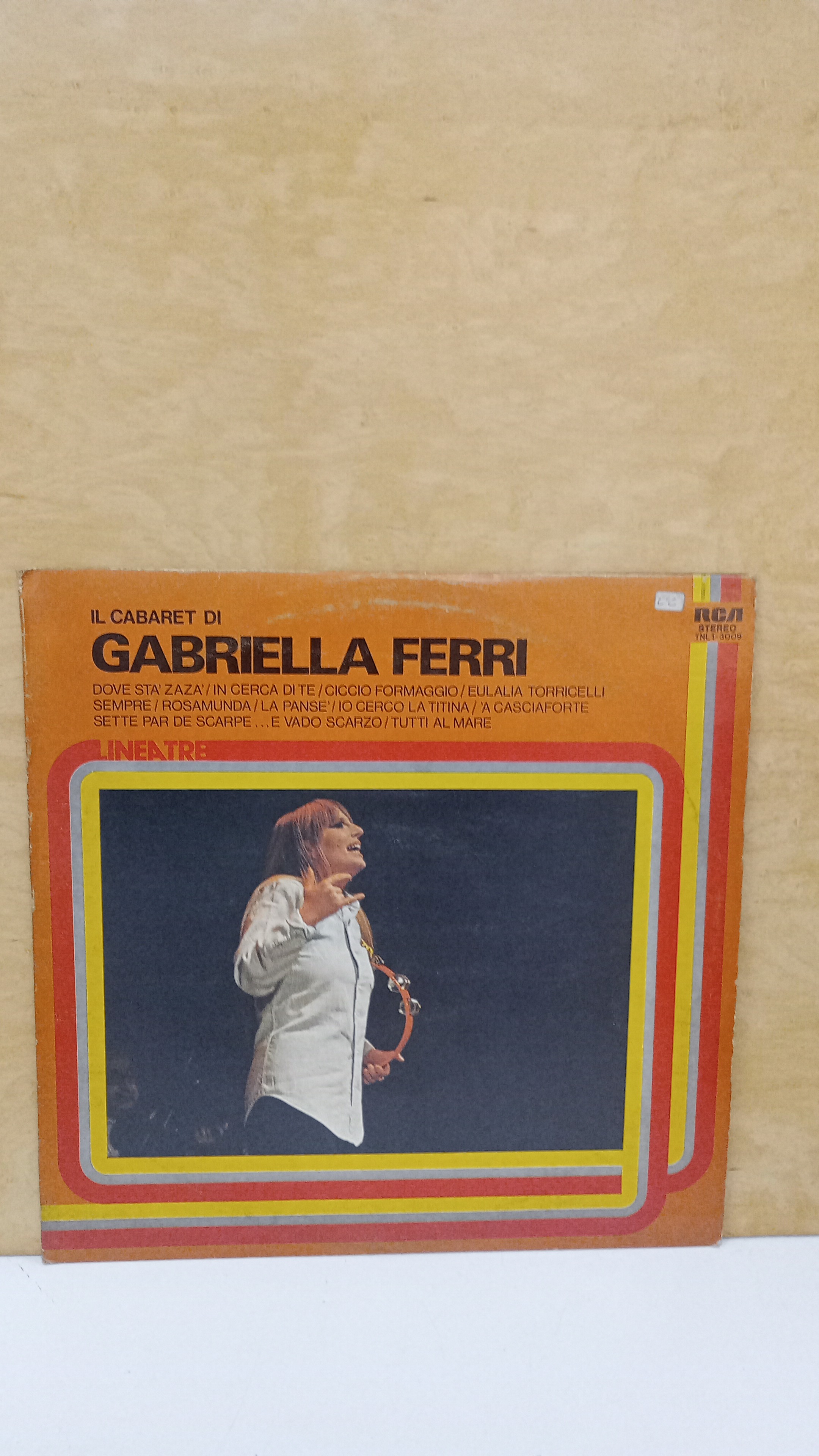 GABRIELLA FERRI -IL CABARET lp 33 giri