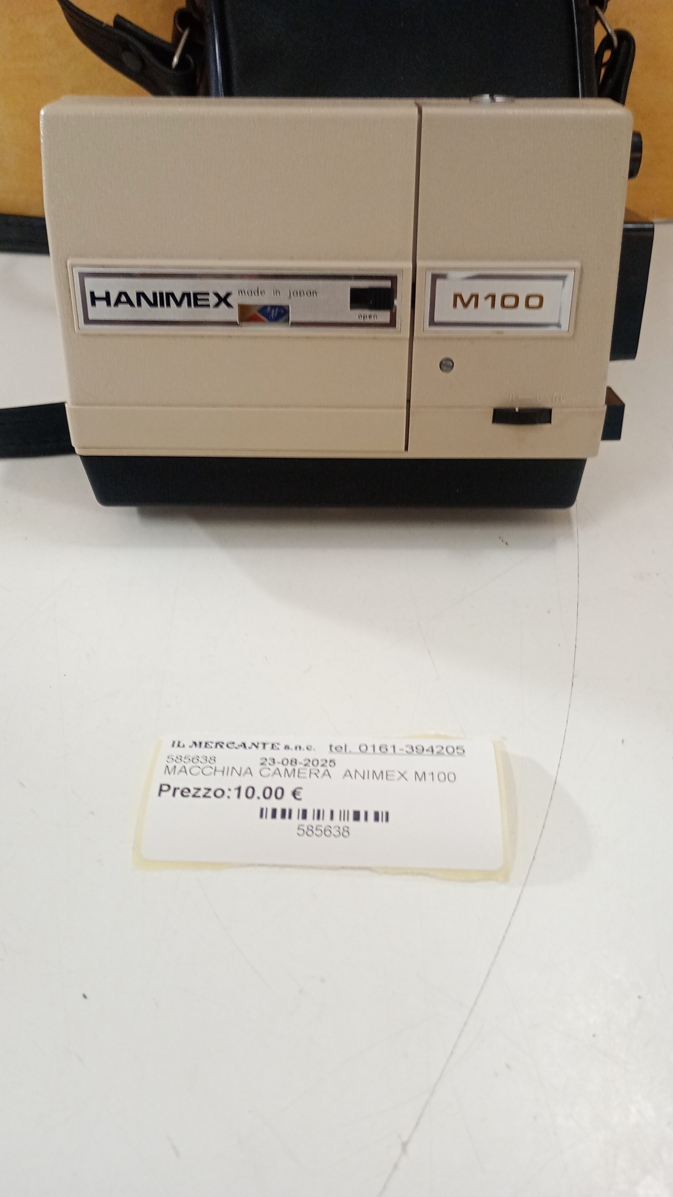 MACCHINA CAMERA  ANIMEX M100 
