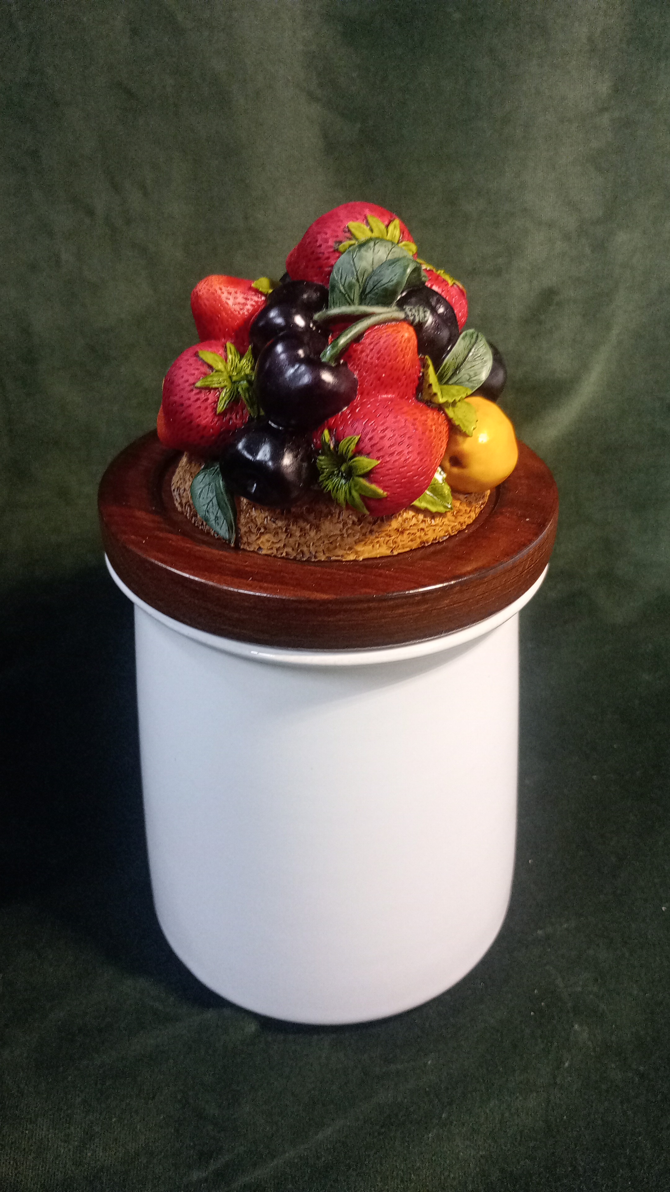  Barattolo portaspezie con frutta NADIR