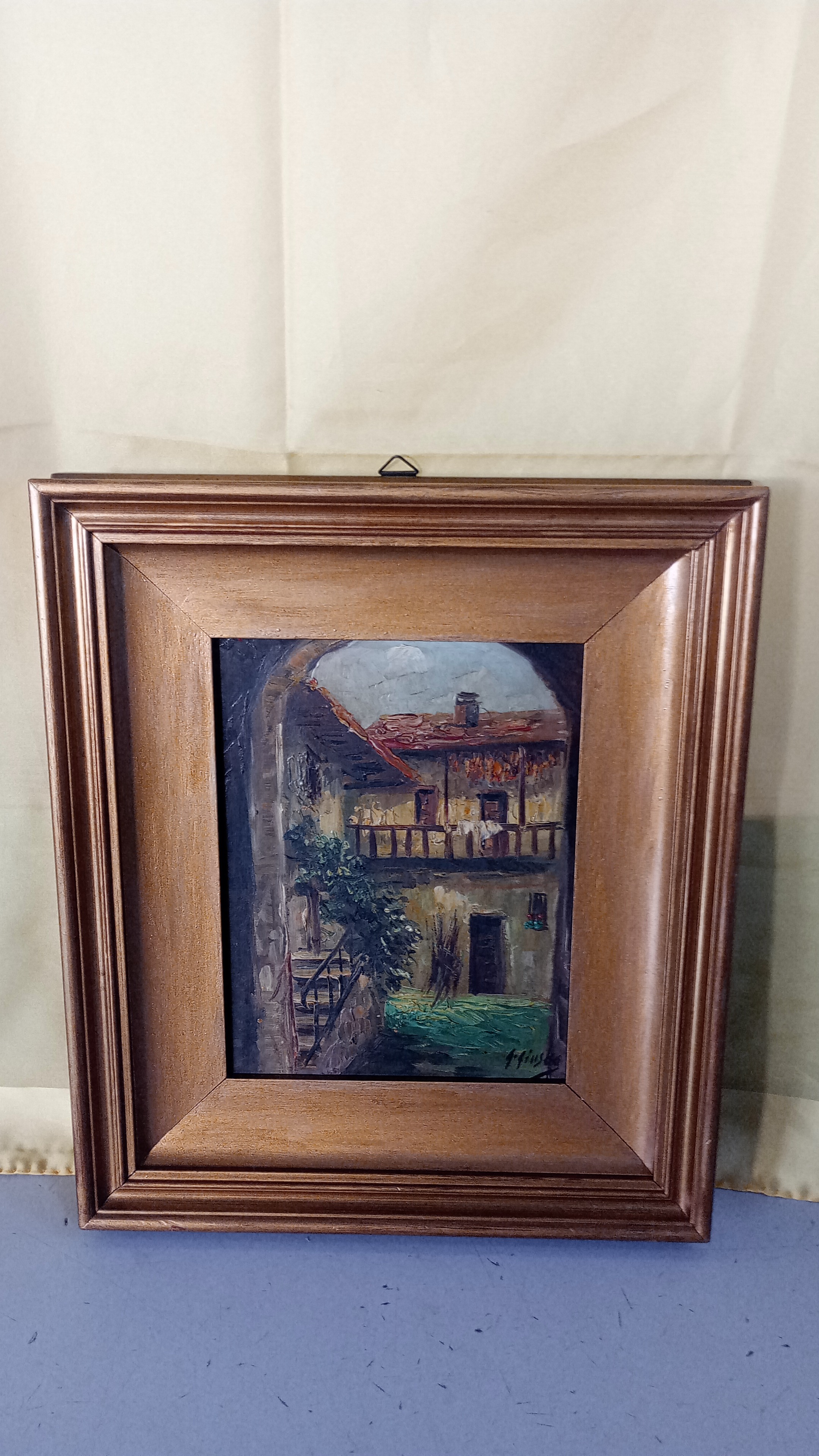  Quadro con dipinto olio