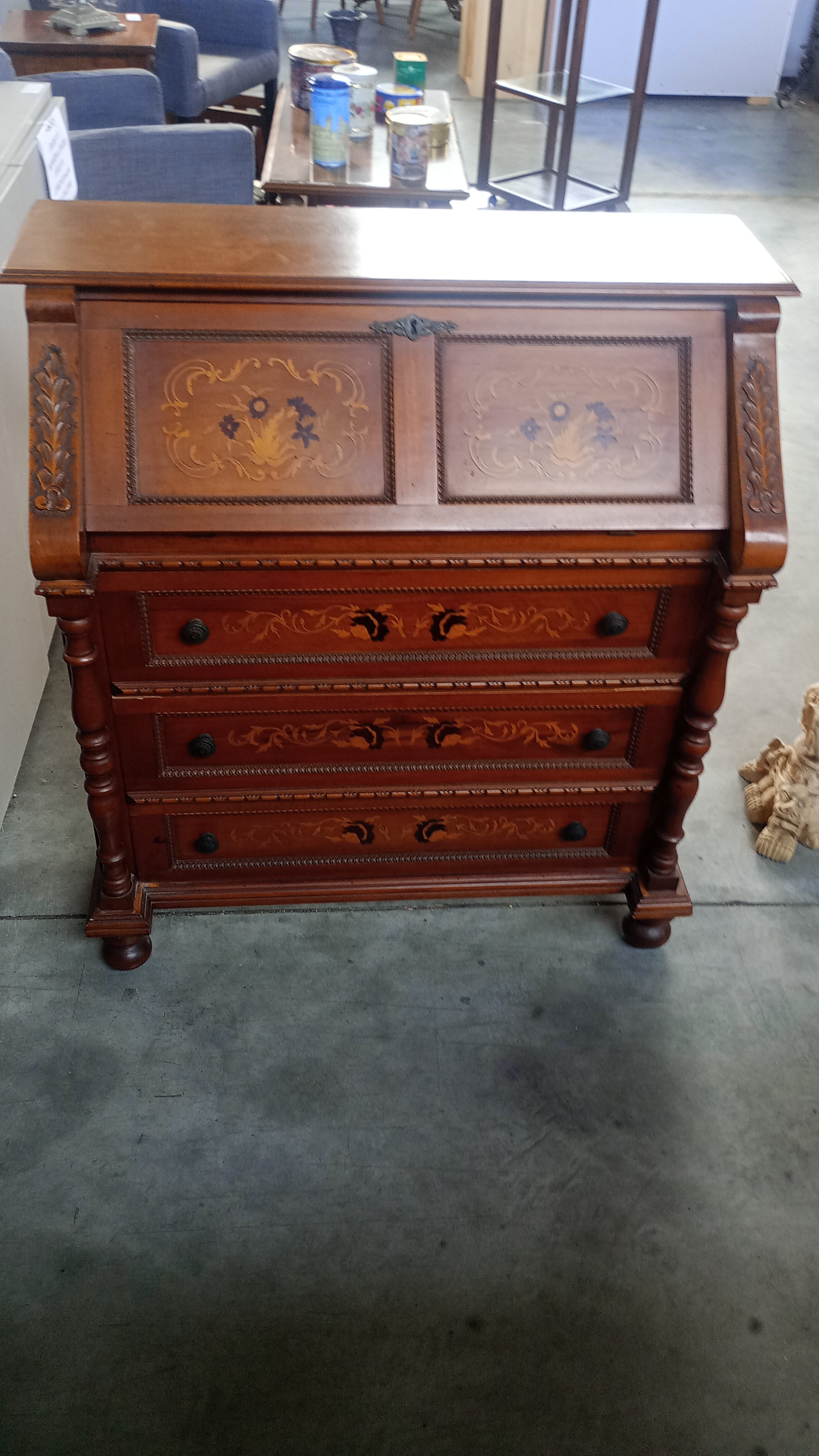 CASSETTIERA CON RIBALTINA 