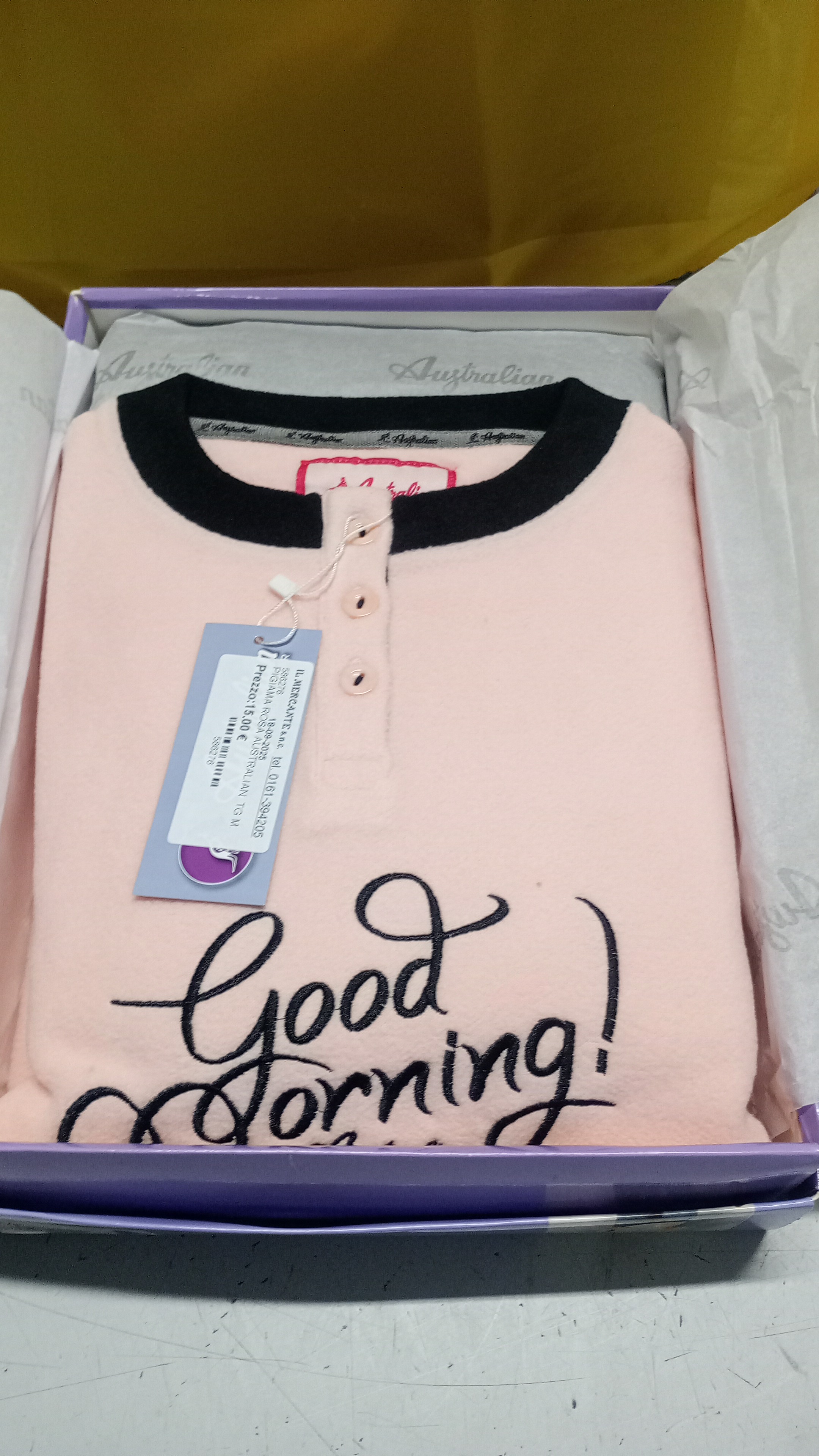 PIGIAMA ROSA AUSTRALIAN  TG M.