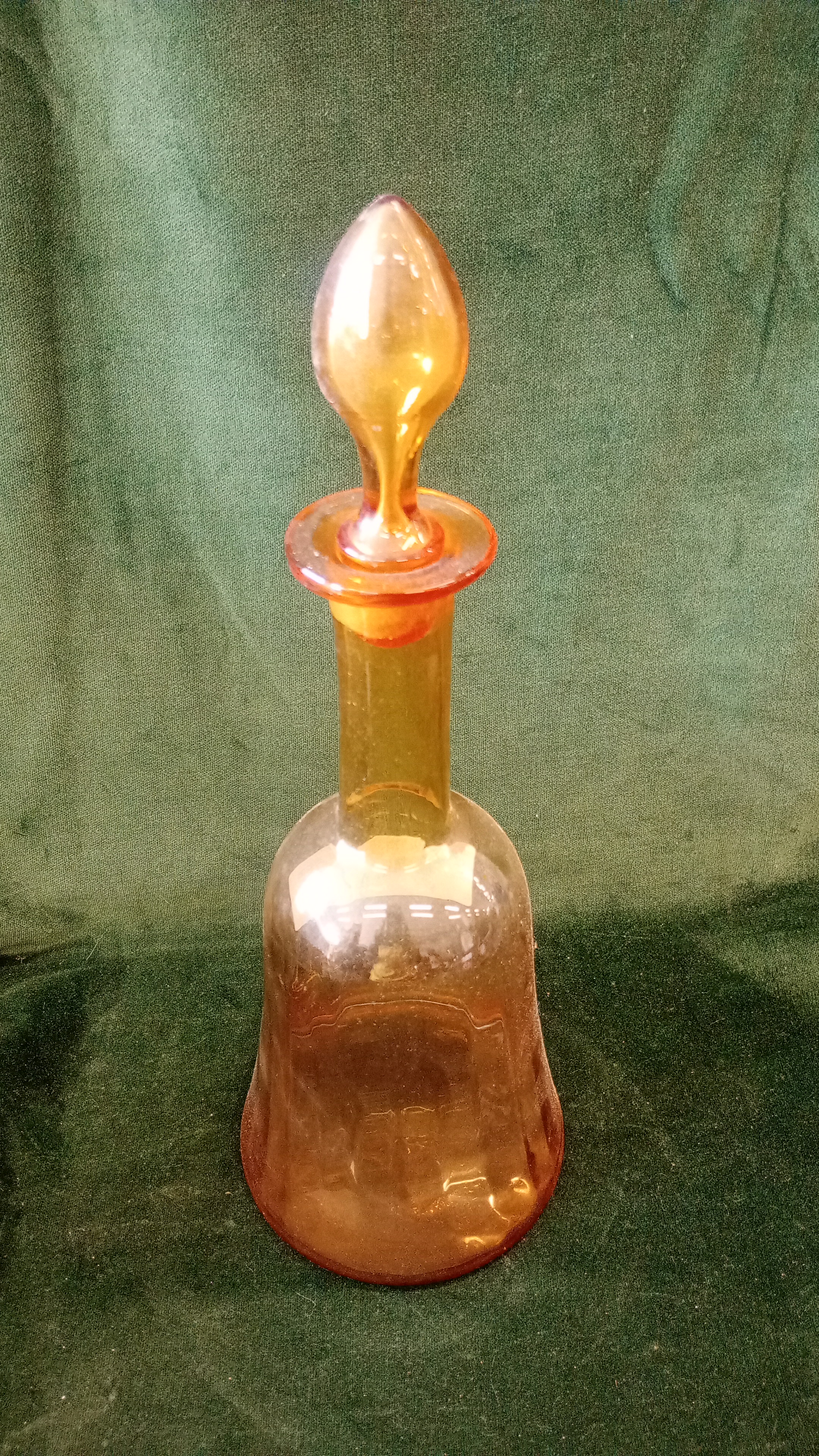 BOTTILGIA VETRO GIALLO
