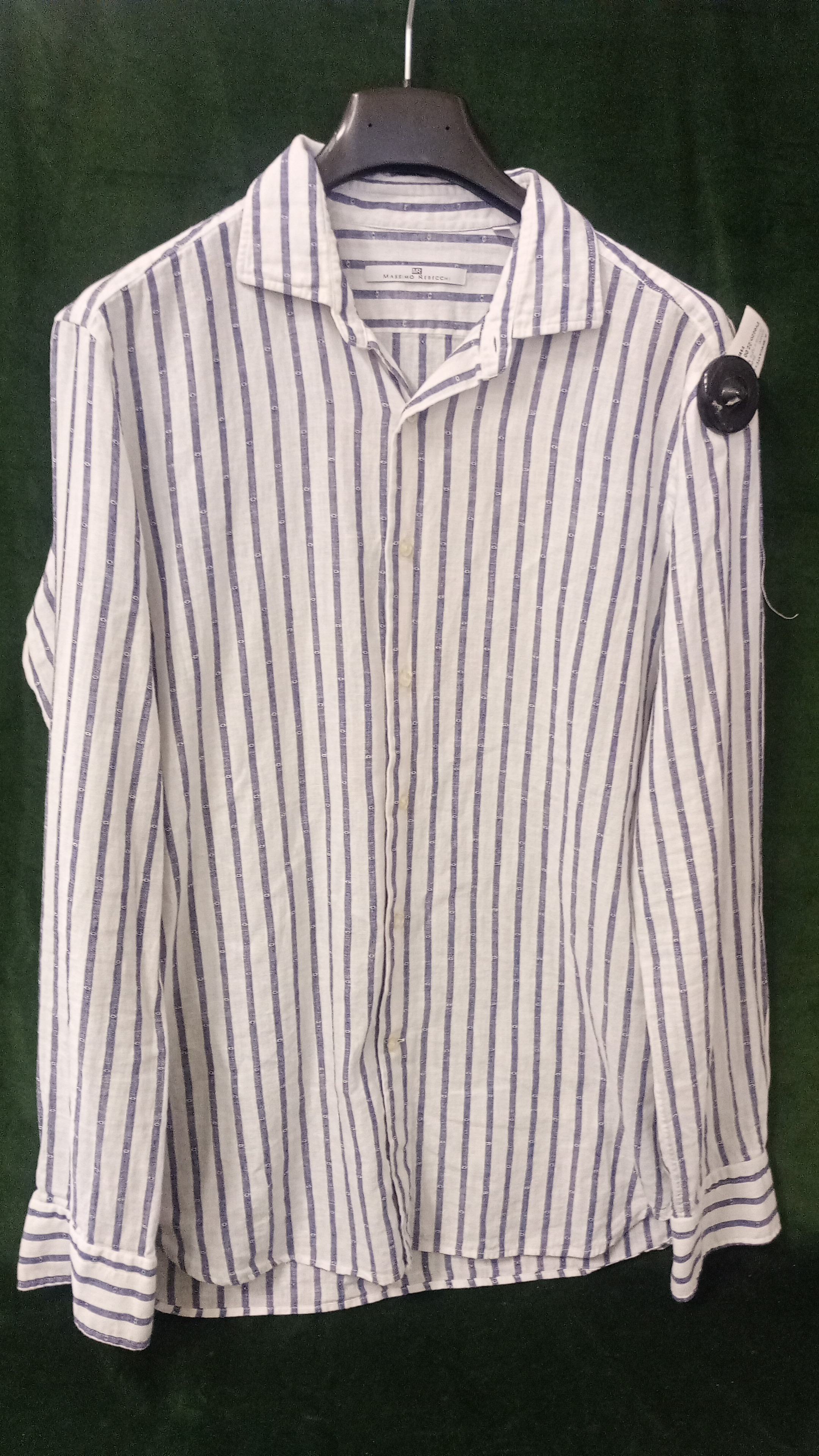 camicia a righe MASSIMO REBECCHI