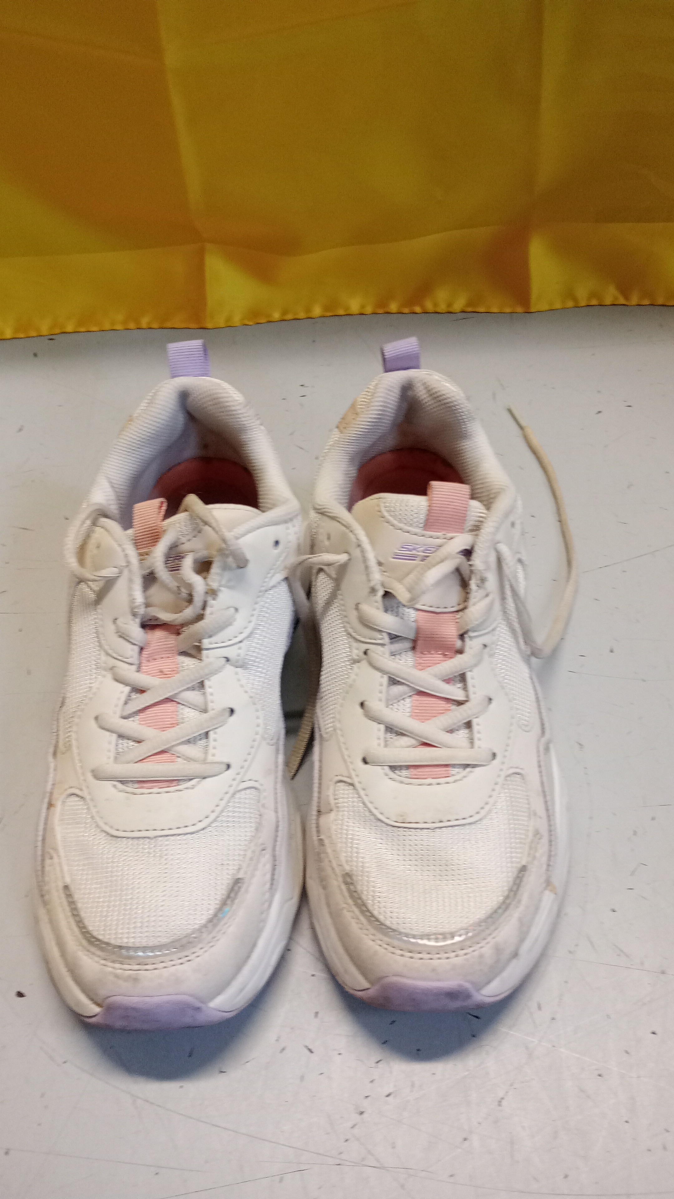 sc. bianche e viola SKECHERS n.38