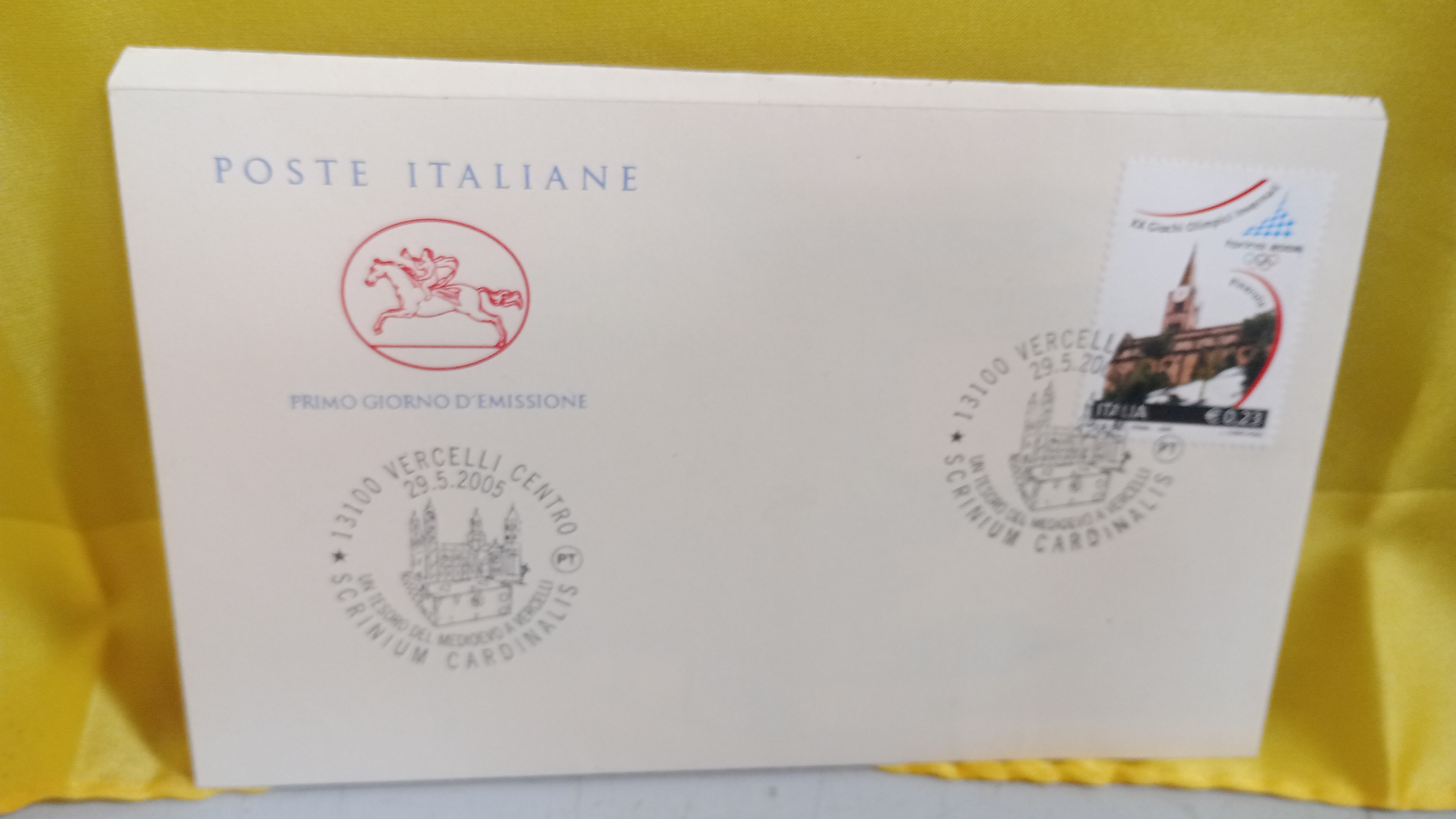 BUSTA COMMEMORATIVA GIOCHI OLIMPICI