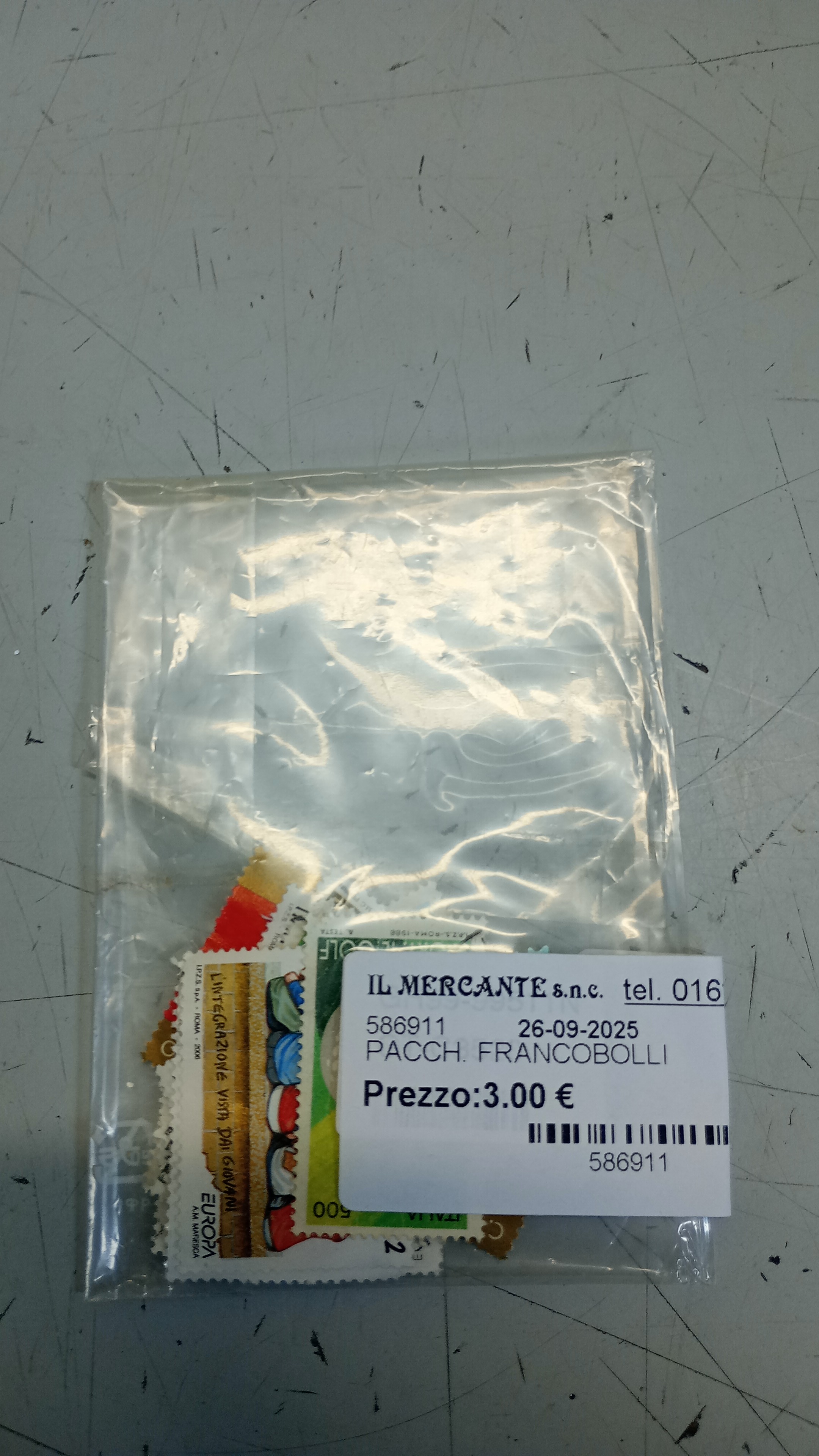 PACCH. FRANCOBOLLI