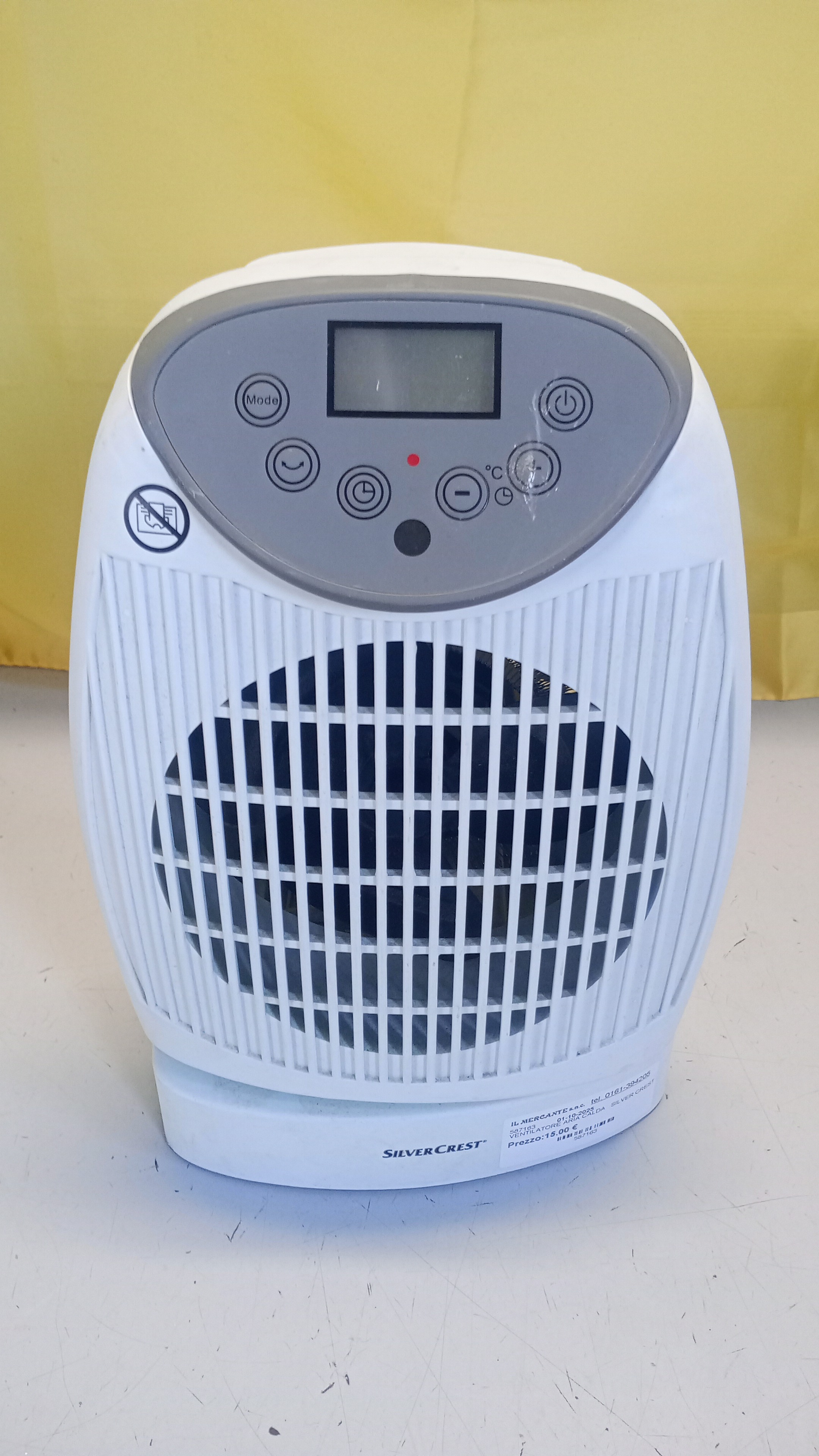 VENTILATORE ARIA CALDA   SILVER CREST