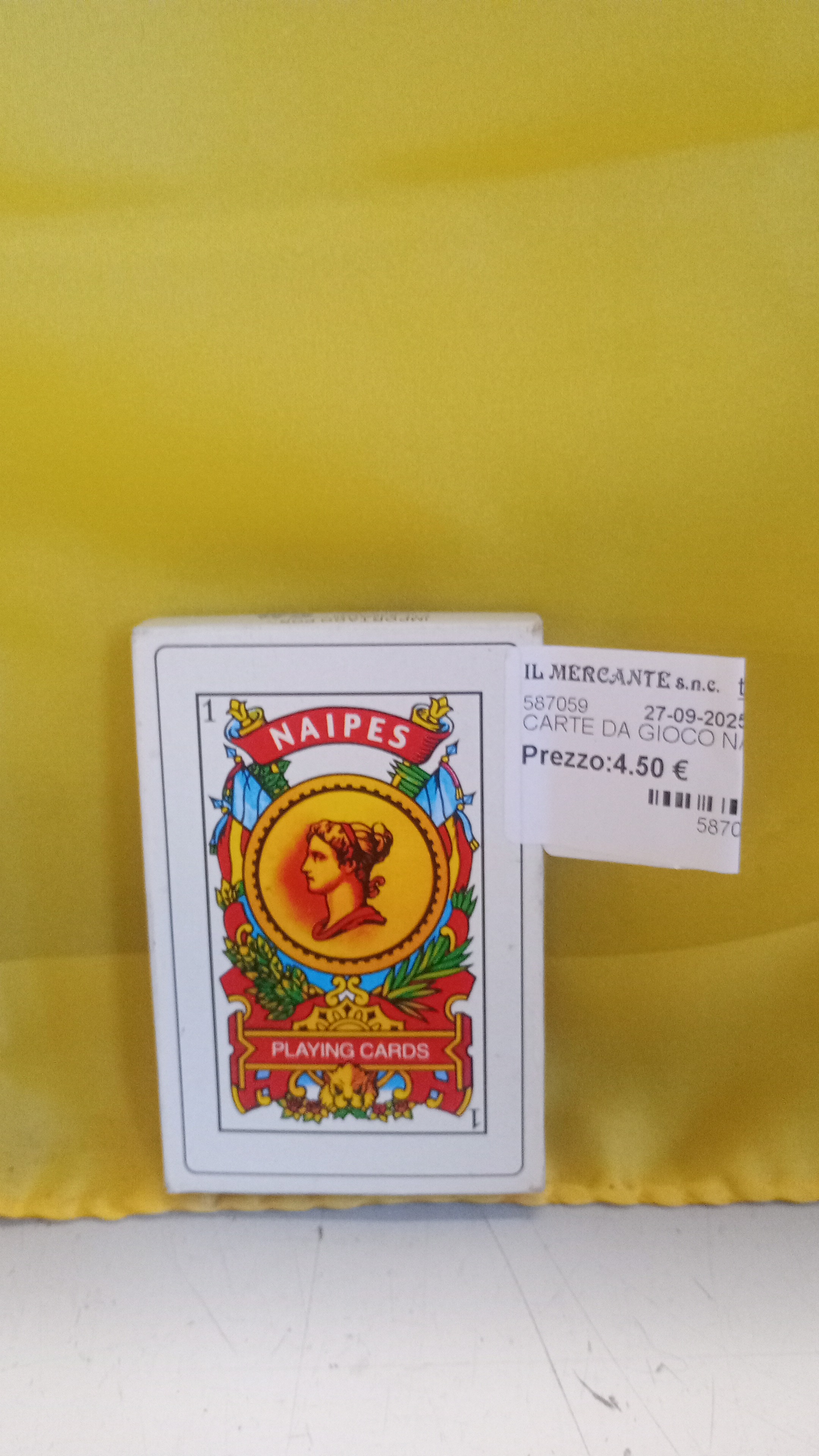CARTE DA GIOCO NAIPES