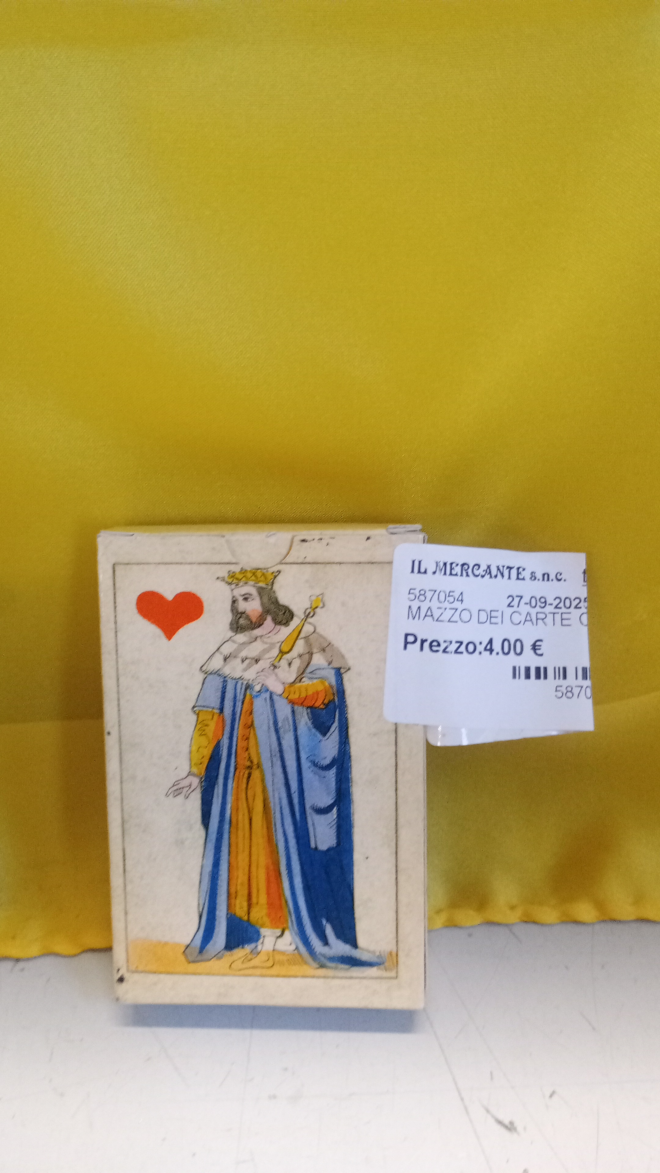 MAZZO DEI CARTE CHIARI