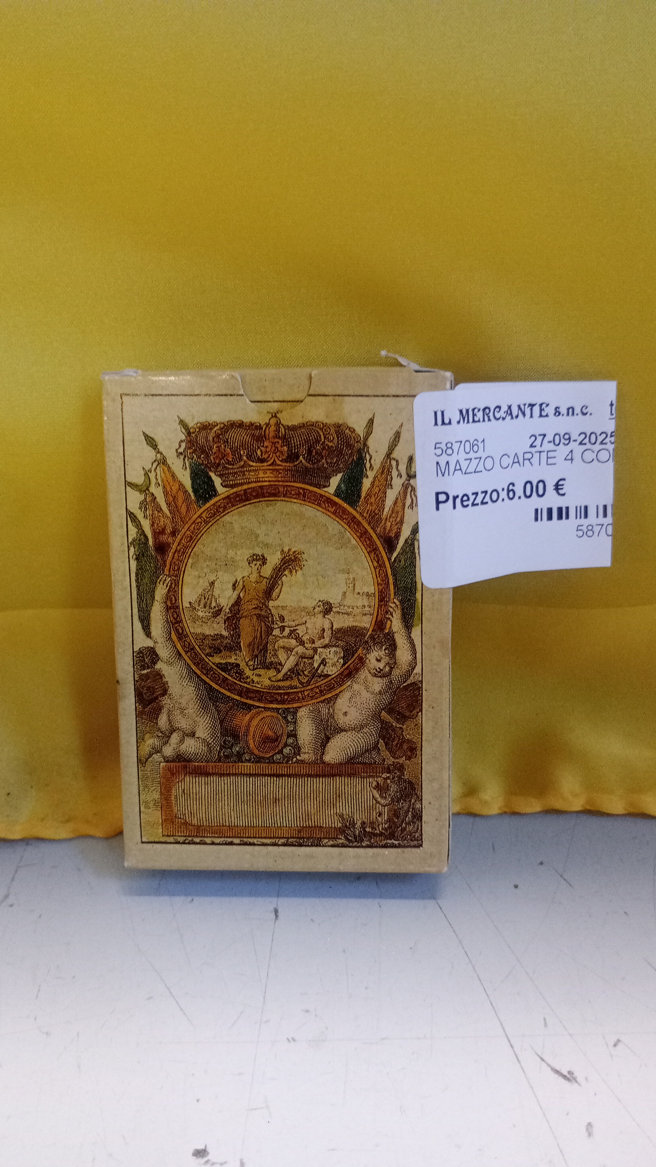 MAZZO CARTE 4 CONTINENTI SPAGNA