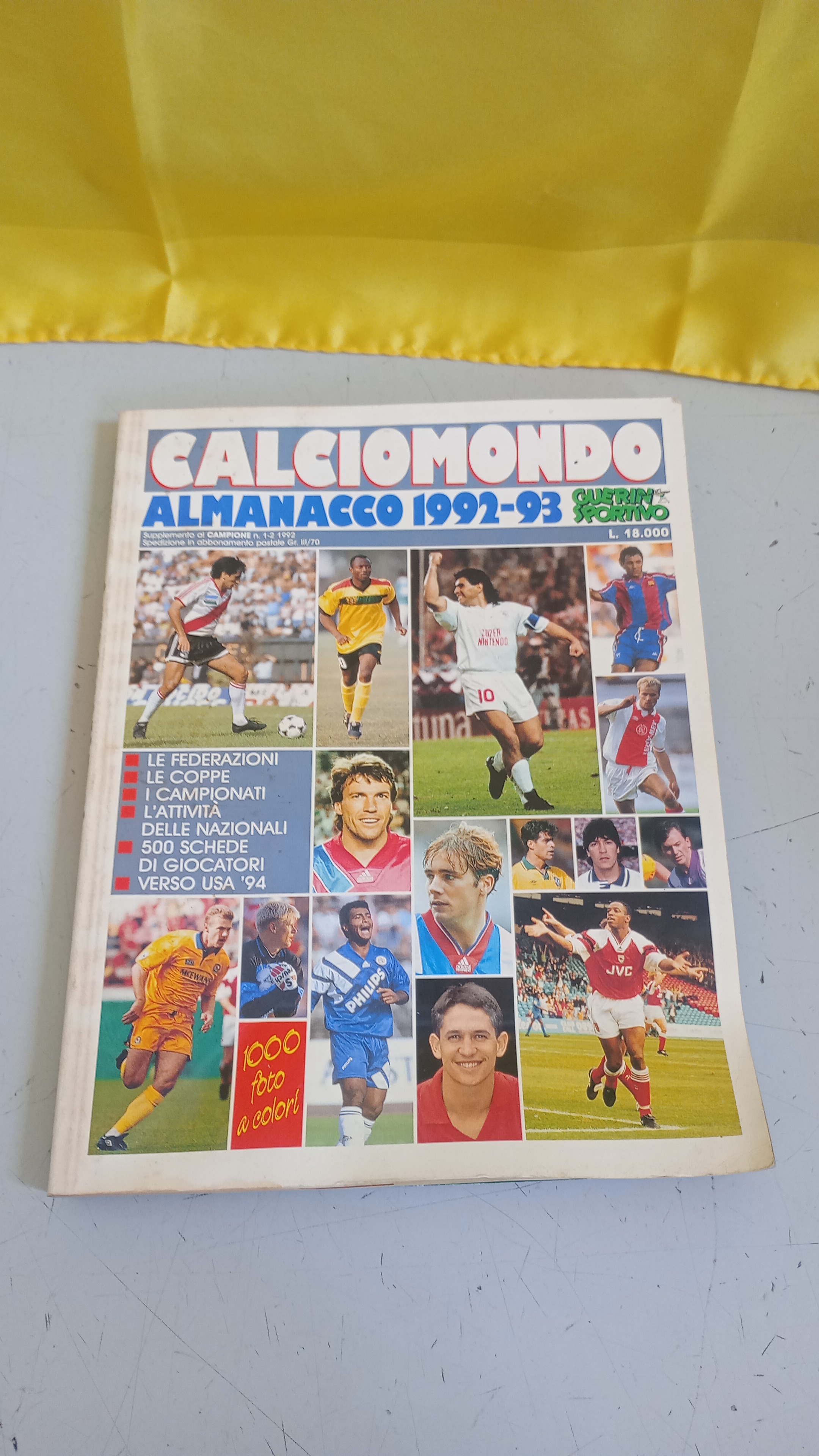 ALMANACCO CALCIO MONDO 1992-93