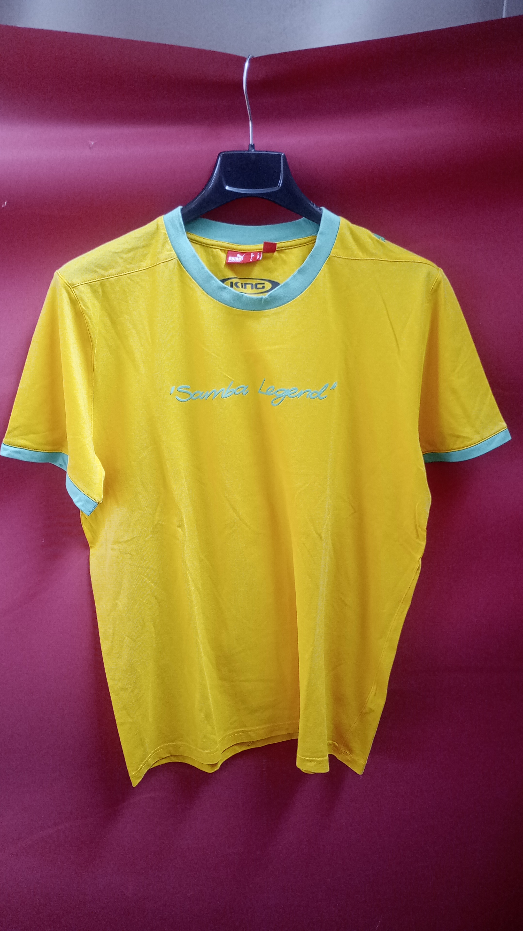 t-shirt gialla PUMA