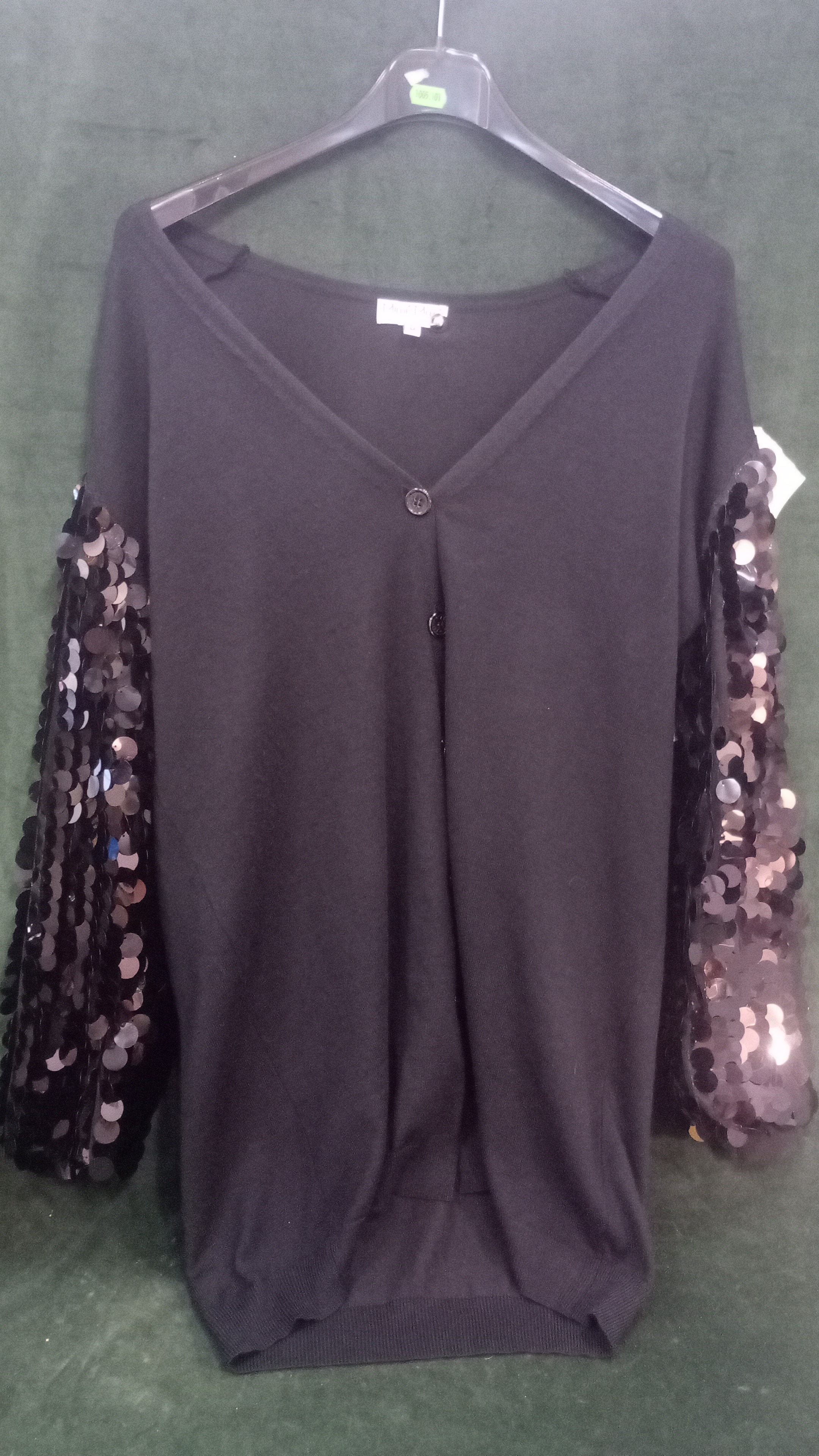 cardigan nero MIMI MUA
