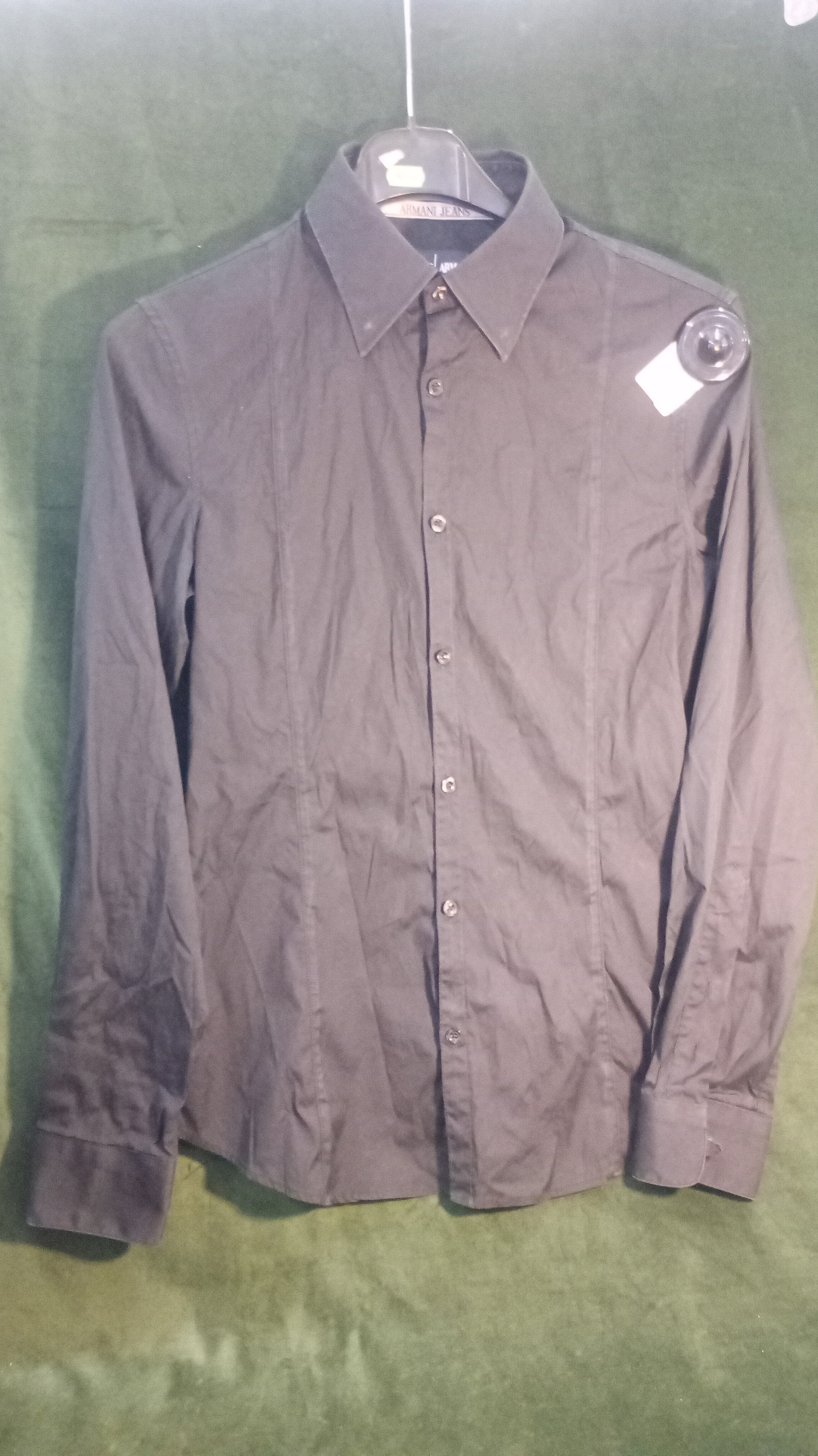 camicia nera ARMANI